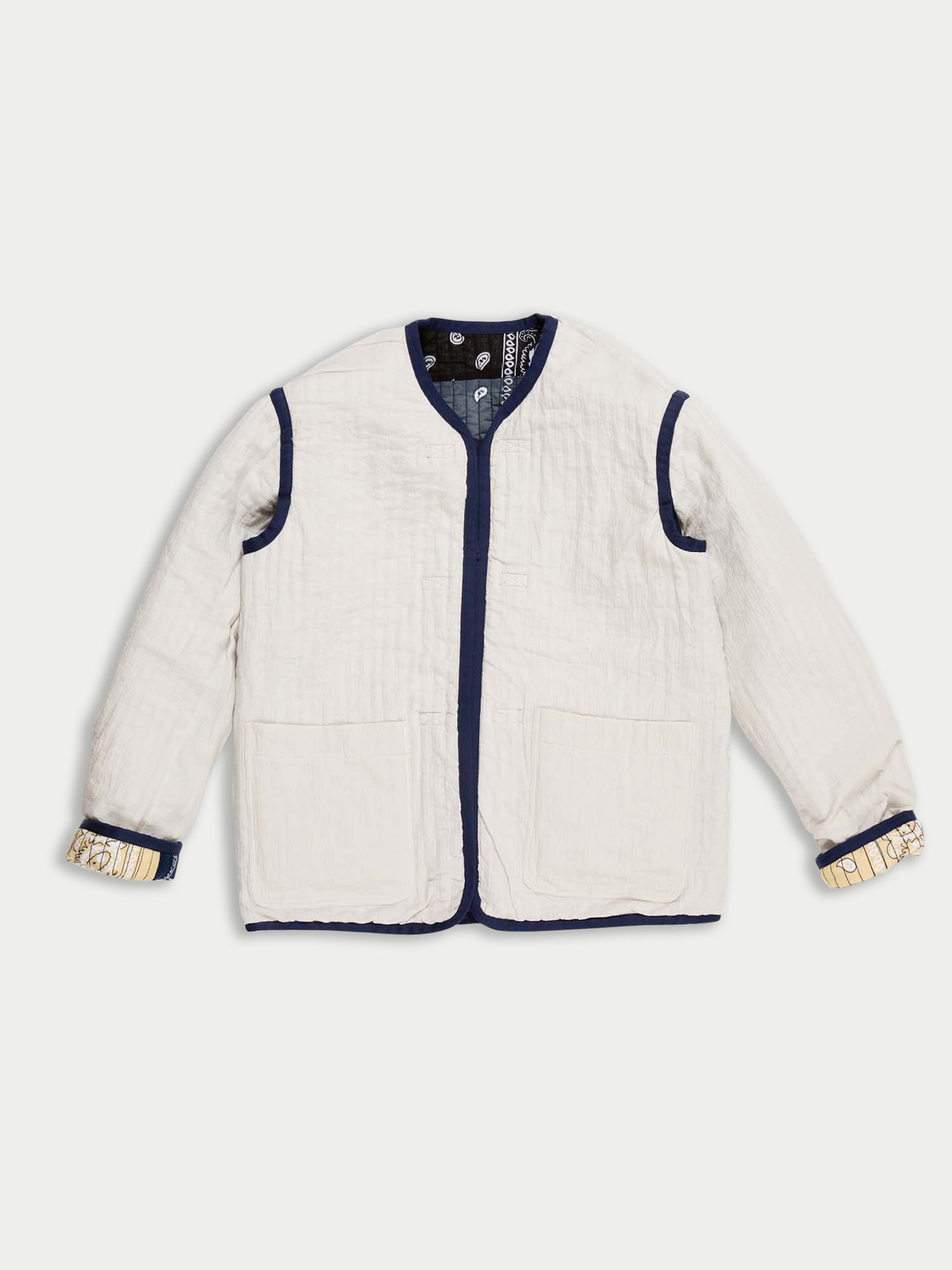 JANIS Quilted Reversible Jacket - Multico