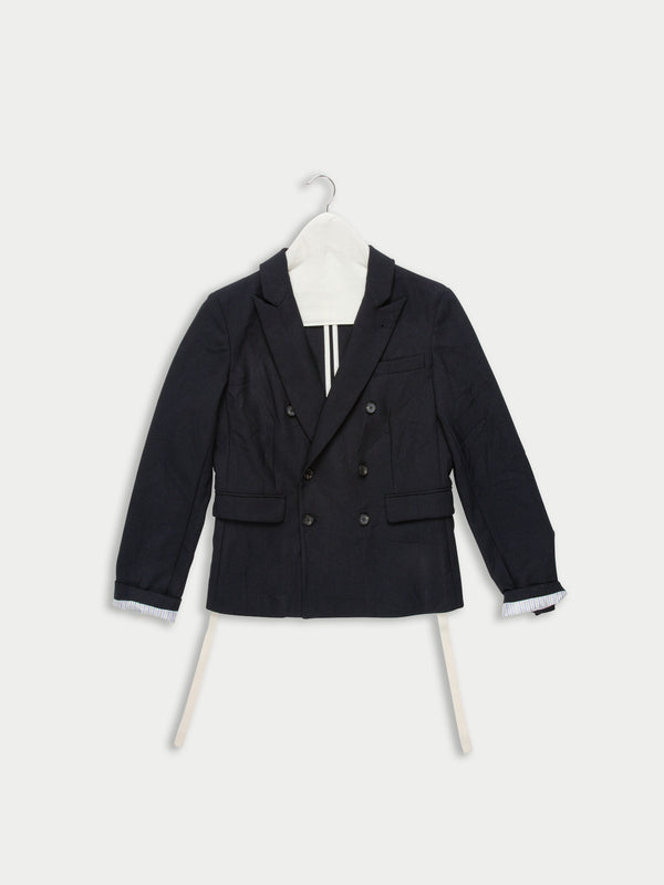 SARTRE Tailored Blazer Jacket - Navy