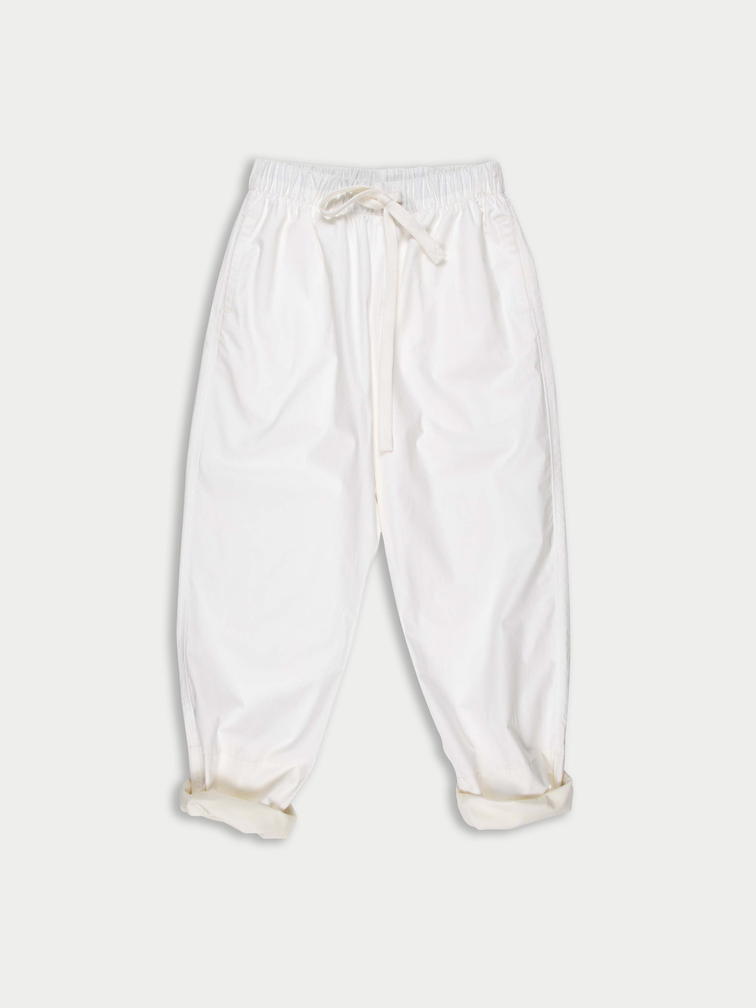 WALTER Cotton Jogging Pants - White