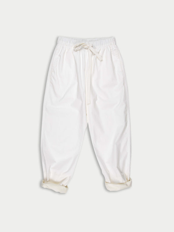 WALTER Cotton Jogging Pants - White