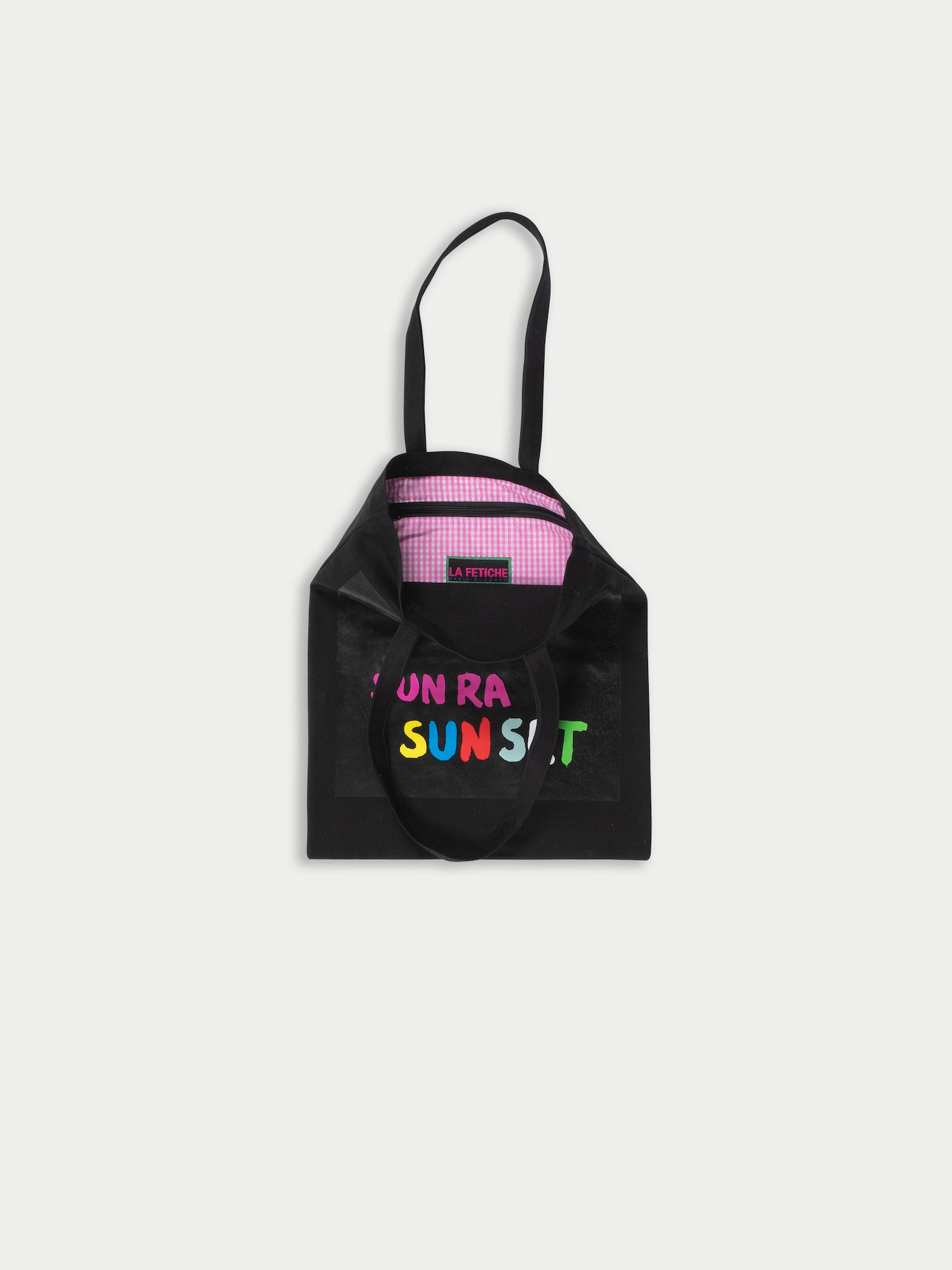 DEBBIE Sunrise Sunset Sunra Jersey T-shirt And Shopping Bag Created In Collaboration With Scottish Artist
Jim Lambie