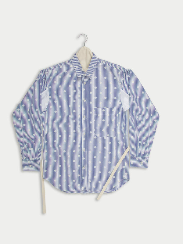 NICO Cotton Poplin Men’s Shirt - Stripes And Spots