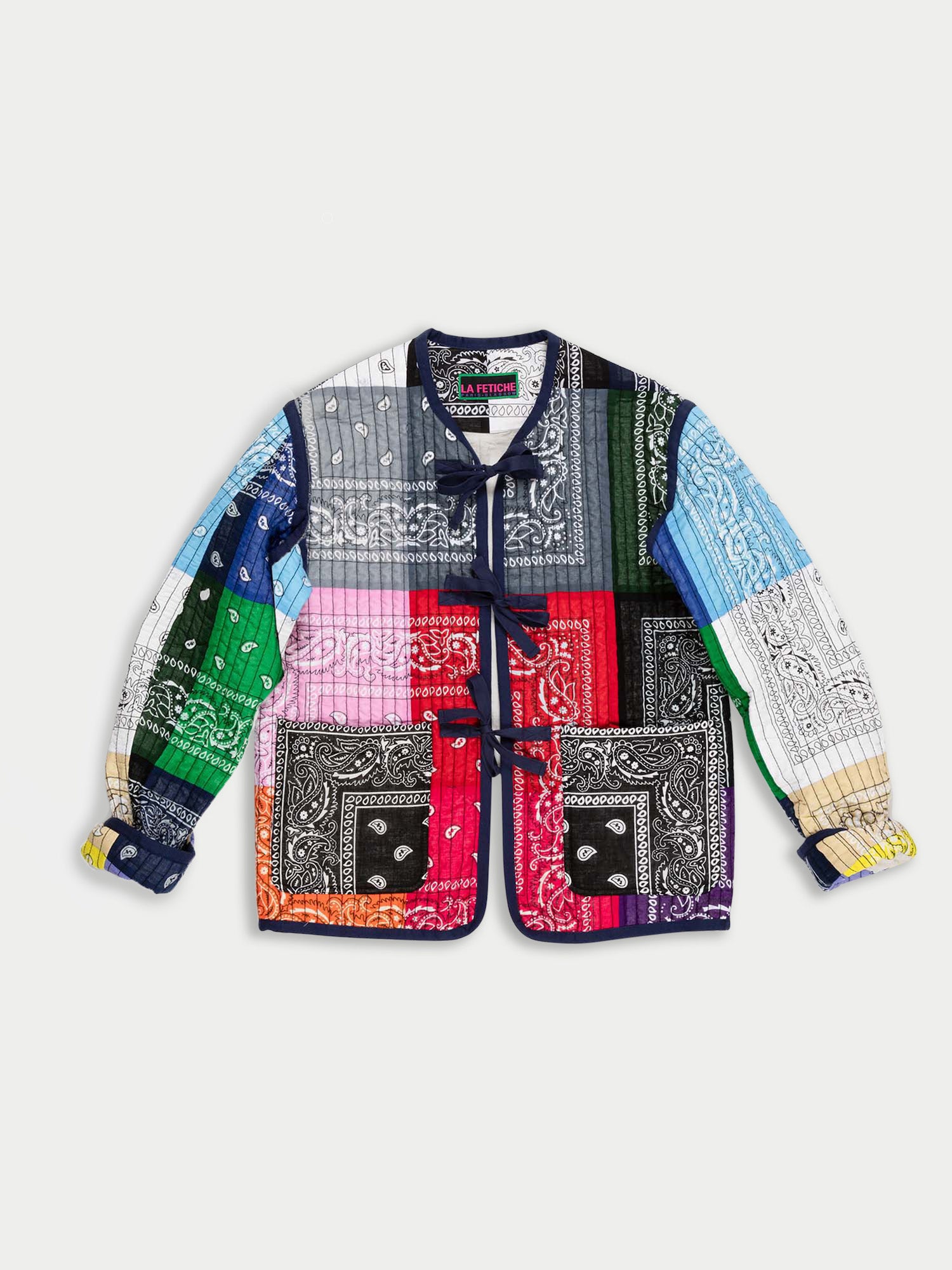 JANIS Quilted Reversible Jacket - Multico