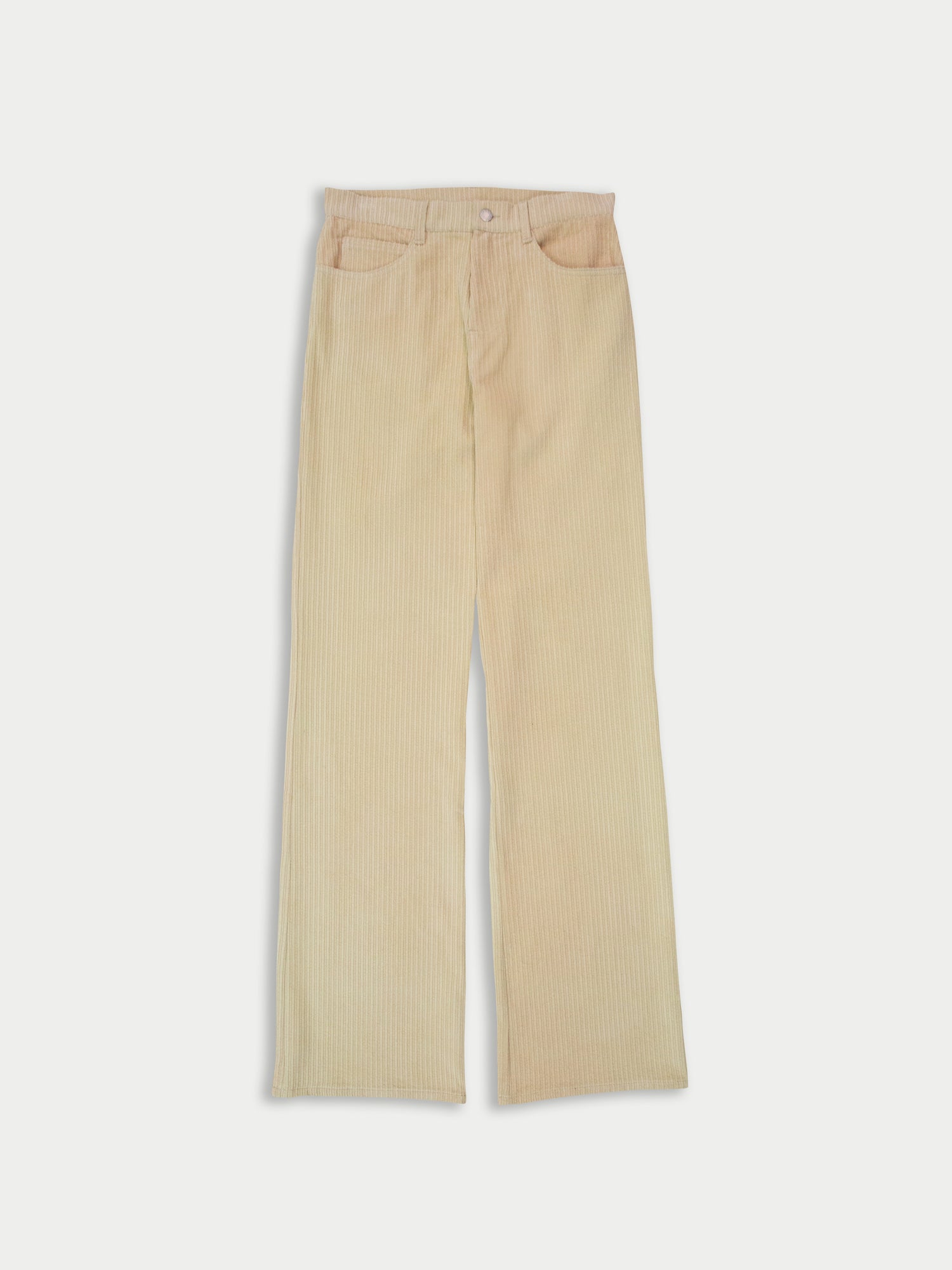 PAULINE Jumbo Corduroy Jeans - Champagne
