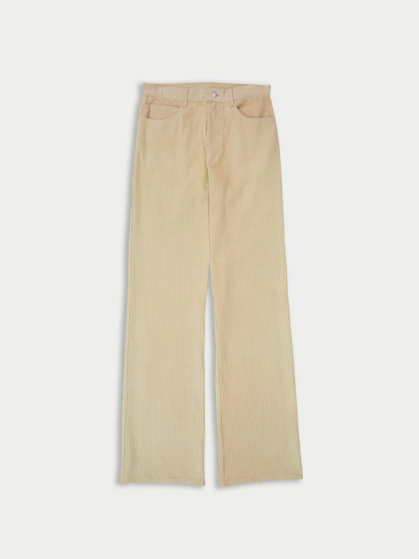 PAULINE Jumbo Corduroy Jeans - Champagne