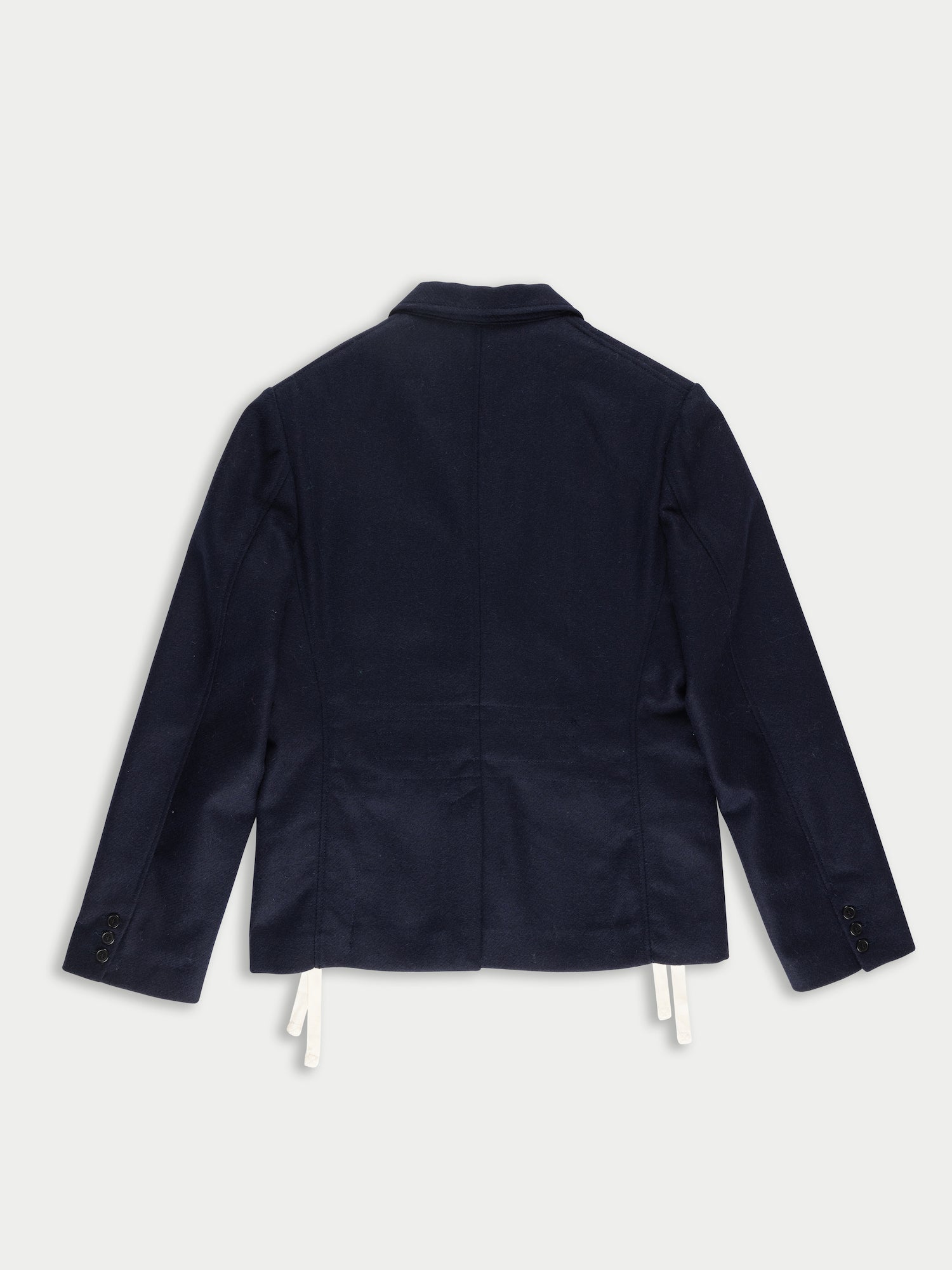 ANNIE X Oversized Tailored Jacket - Navy Tweed