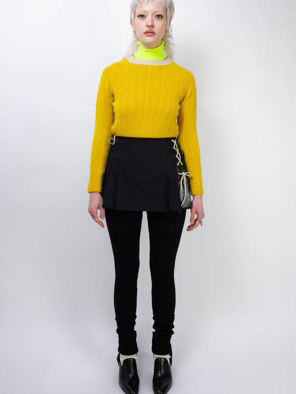 YELLOW / ECRU