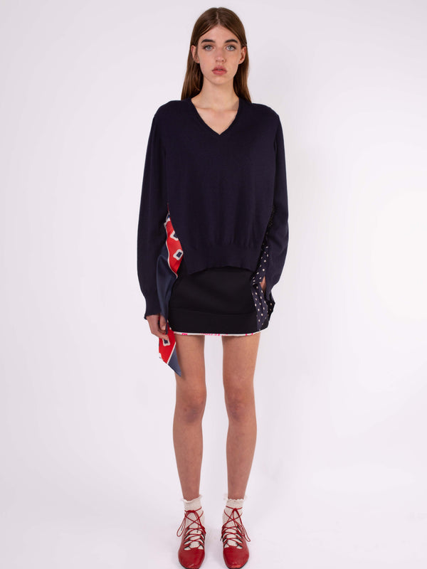 AVRIL Mini Skirt - Navy