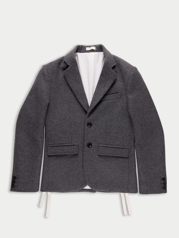 ANNIE X Oversized Tailored Jacket - Dark Grey