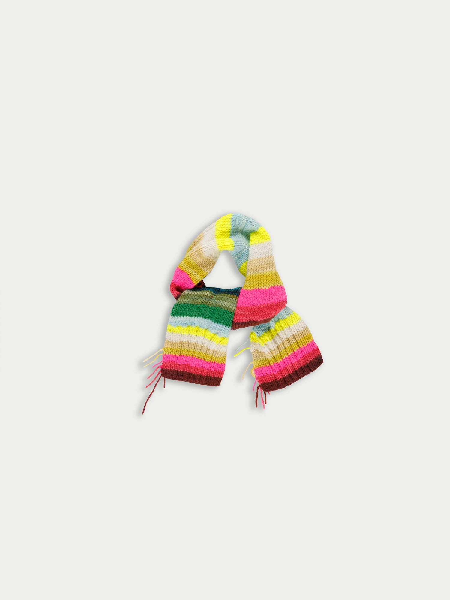 BILLY Hand Knitted Scarf - Multico