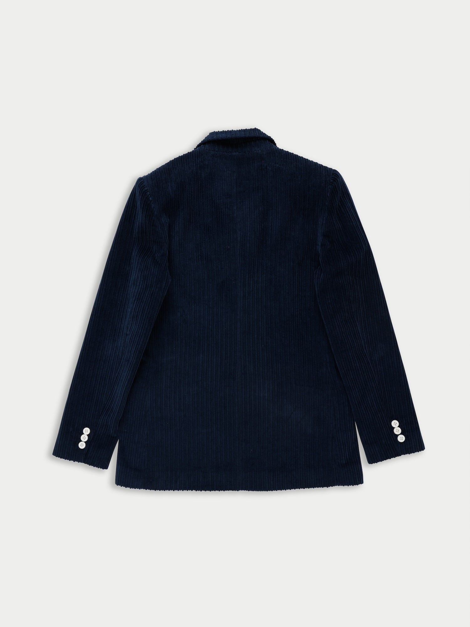 CAMILLE Corduroy Blazer - Navy