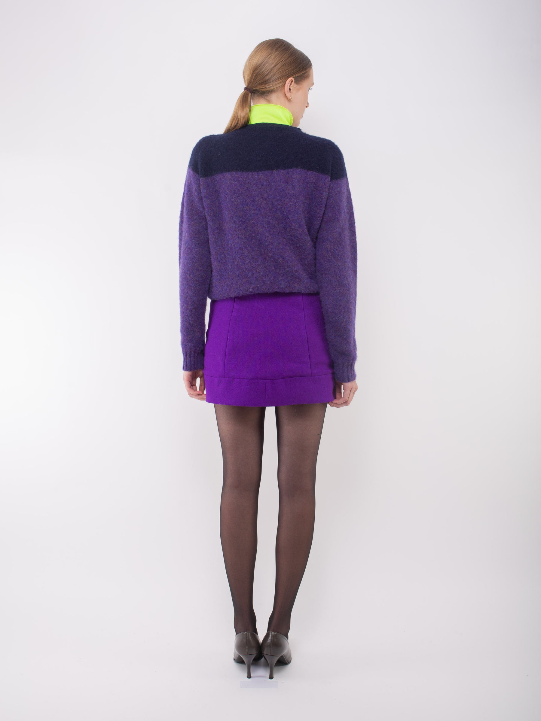AVRIL Mini Skirt - Purple