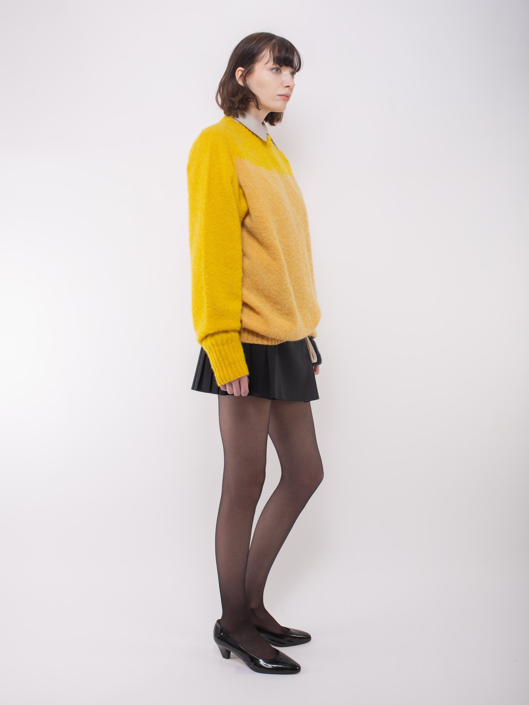 EVA Brushed Sweater - Yellow
