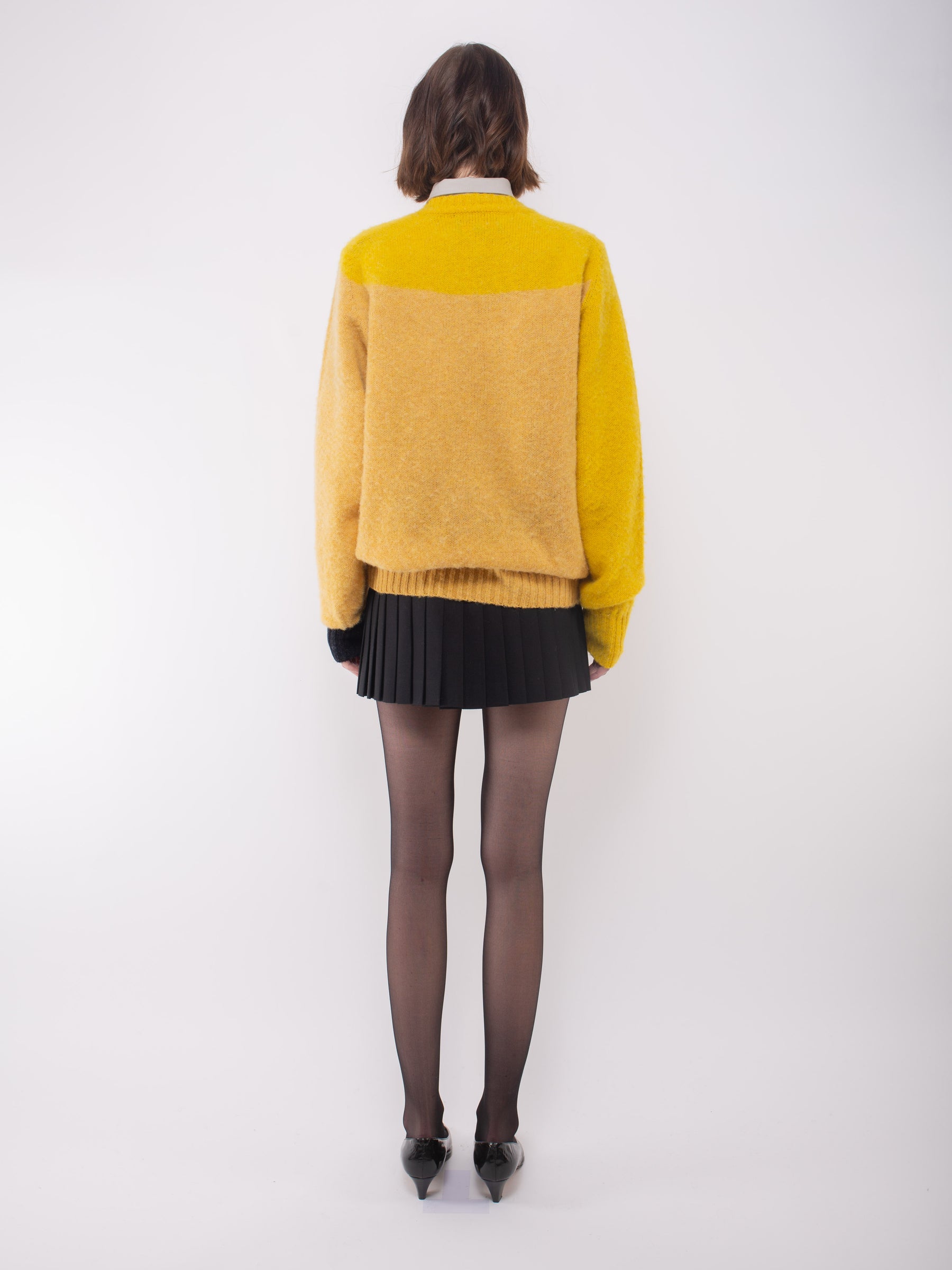 EVA Brushed Sweater - Yellow