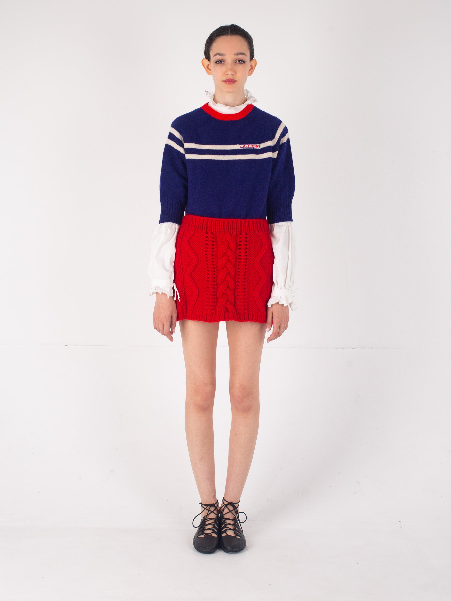 KAT Cable Skirt - Red