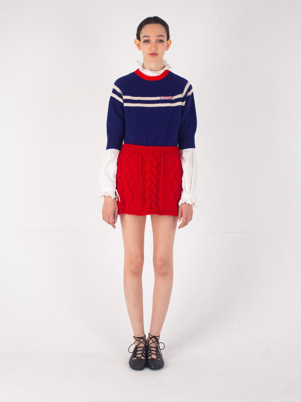 KAT Cable Skirt - Red
