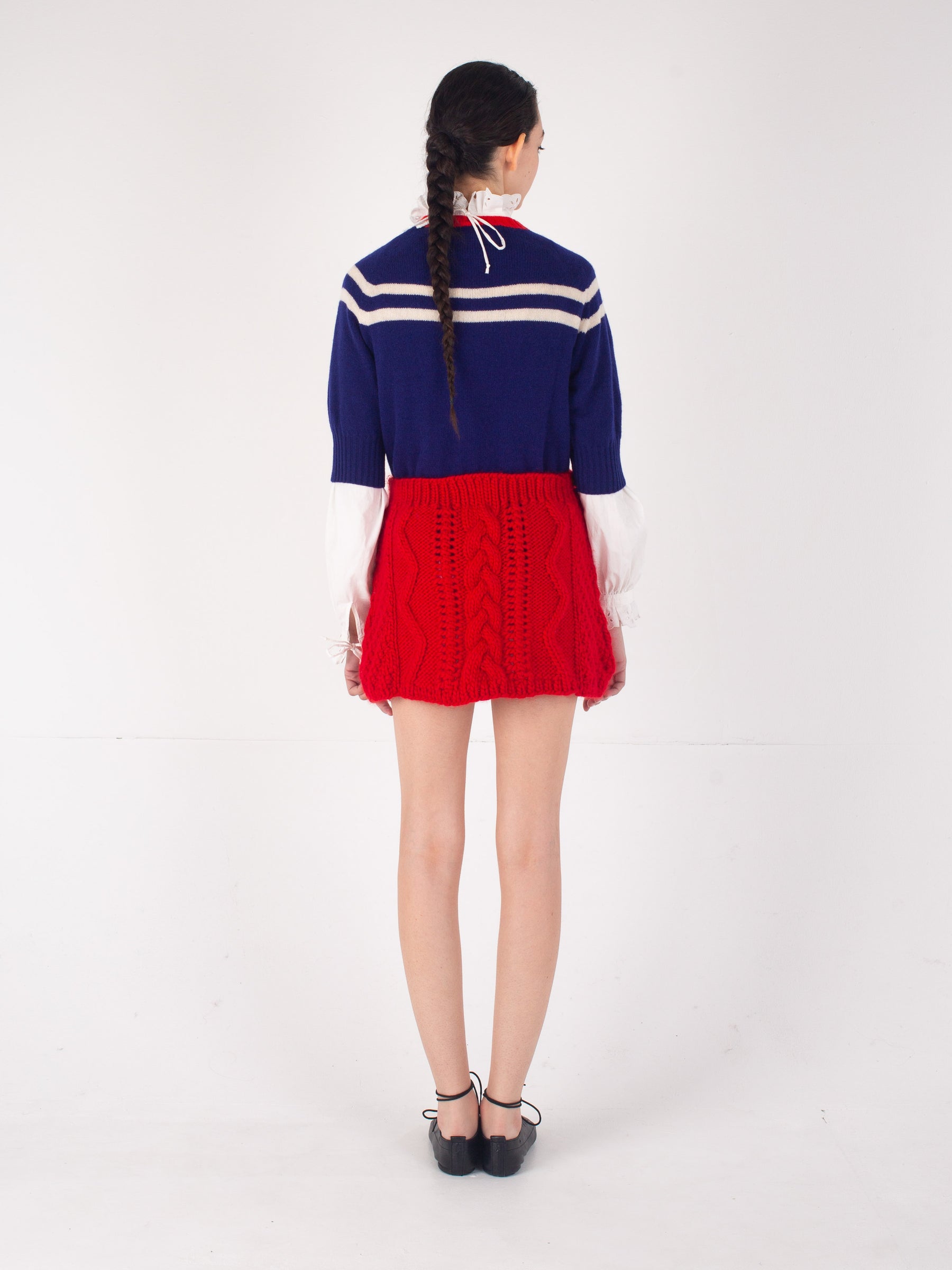 KAT Cable Skirt - Red