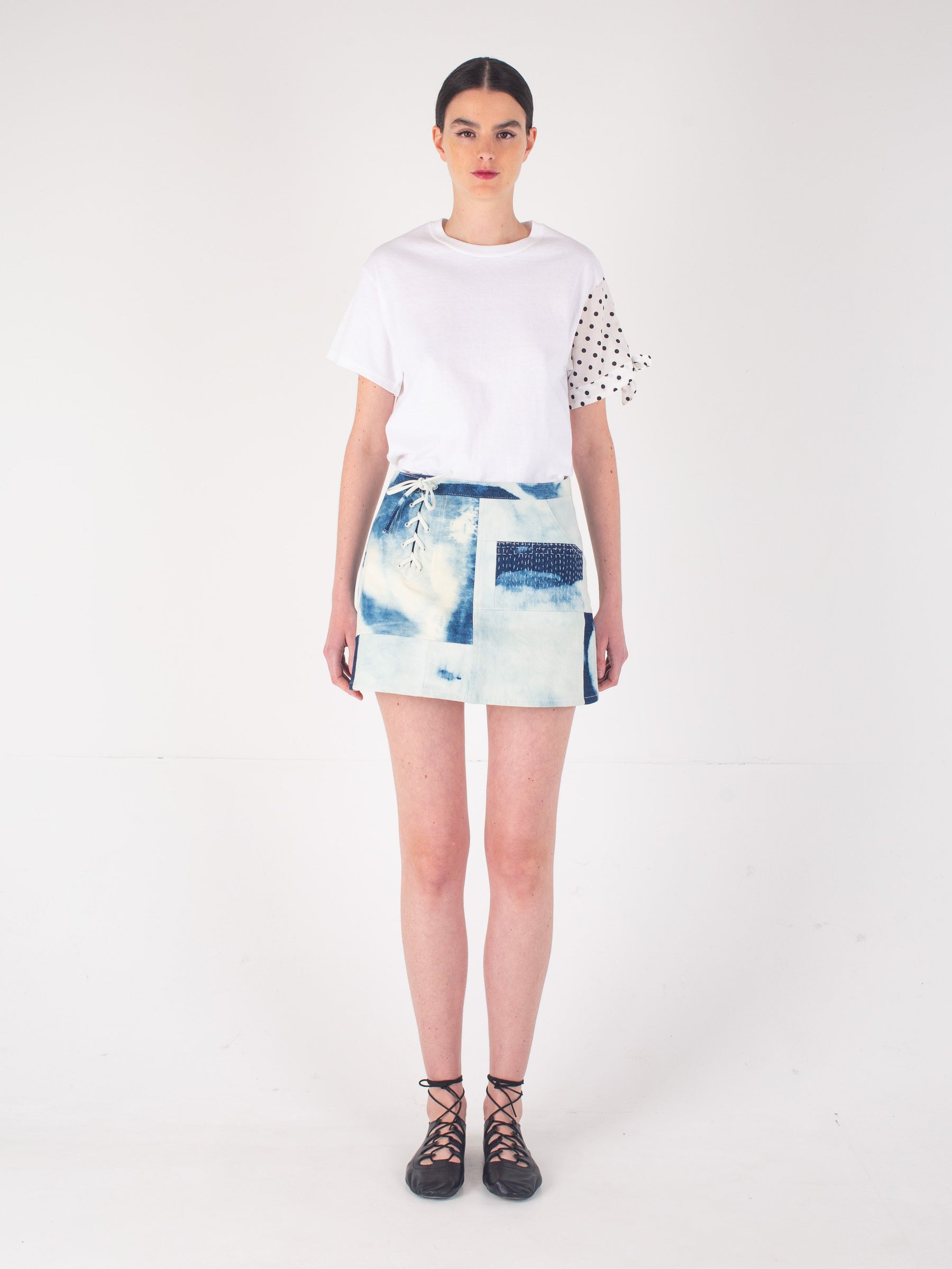 MINNIE T-shirt - White / Spot