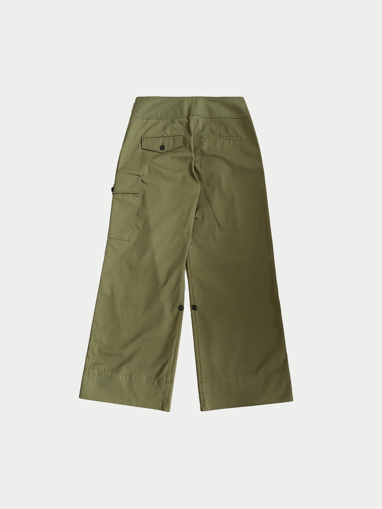 GABRIELLE Pleated Pant - Khaki