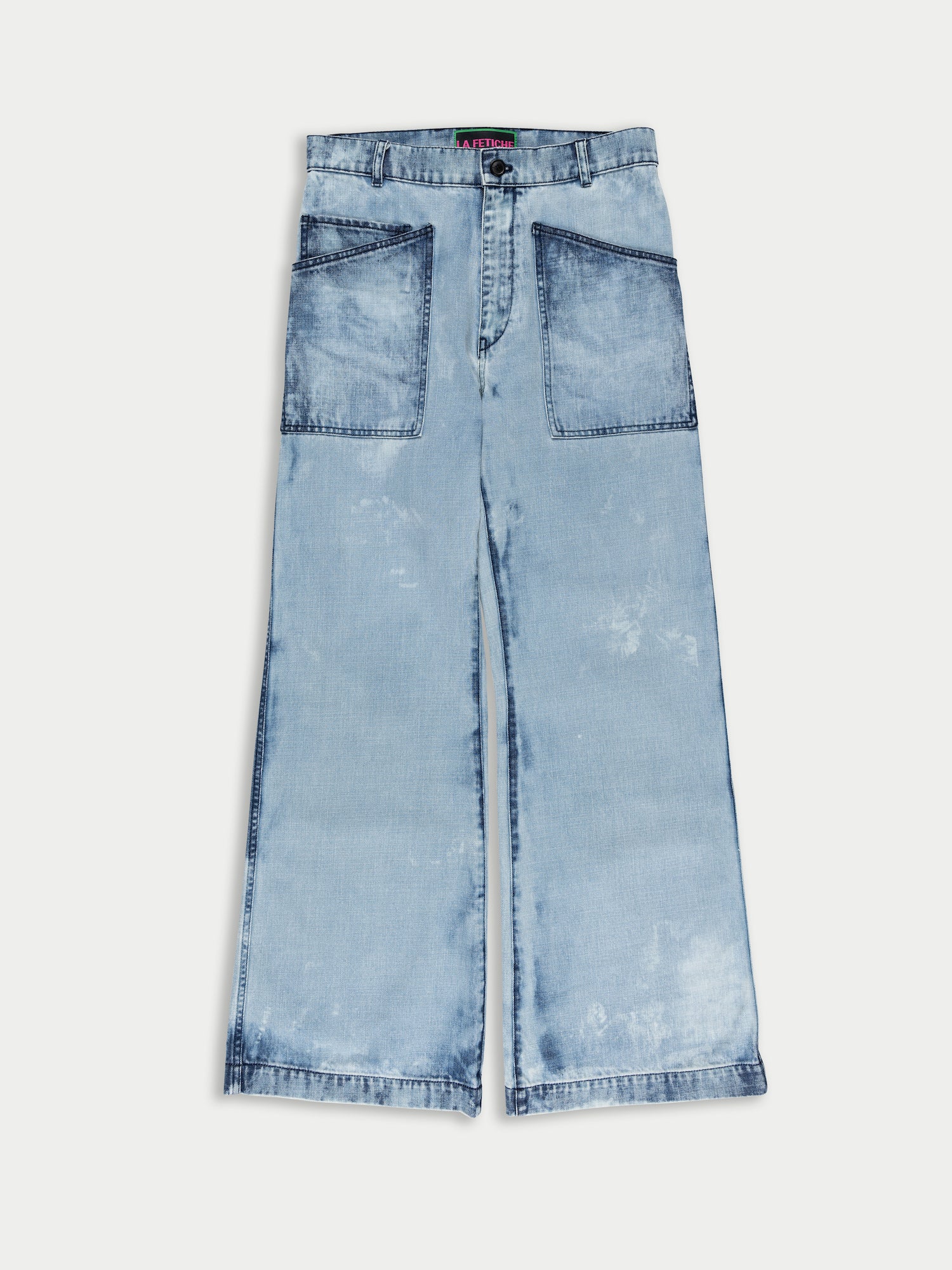 NEIL Denim Highwaisted Jean - Acid Washed