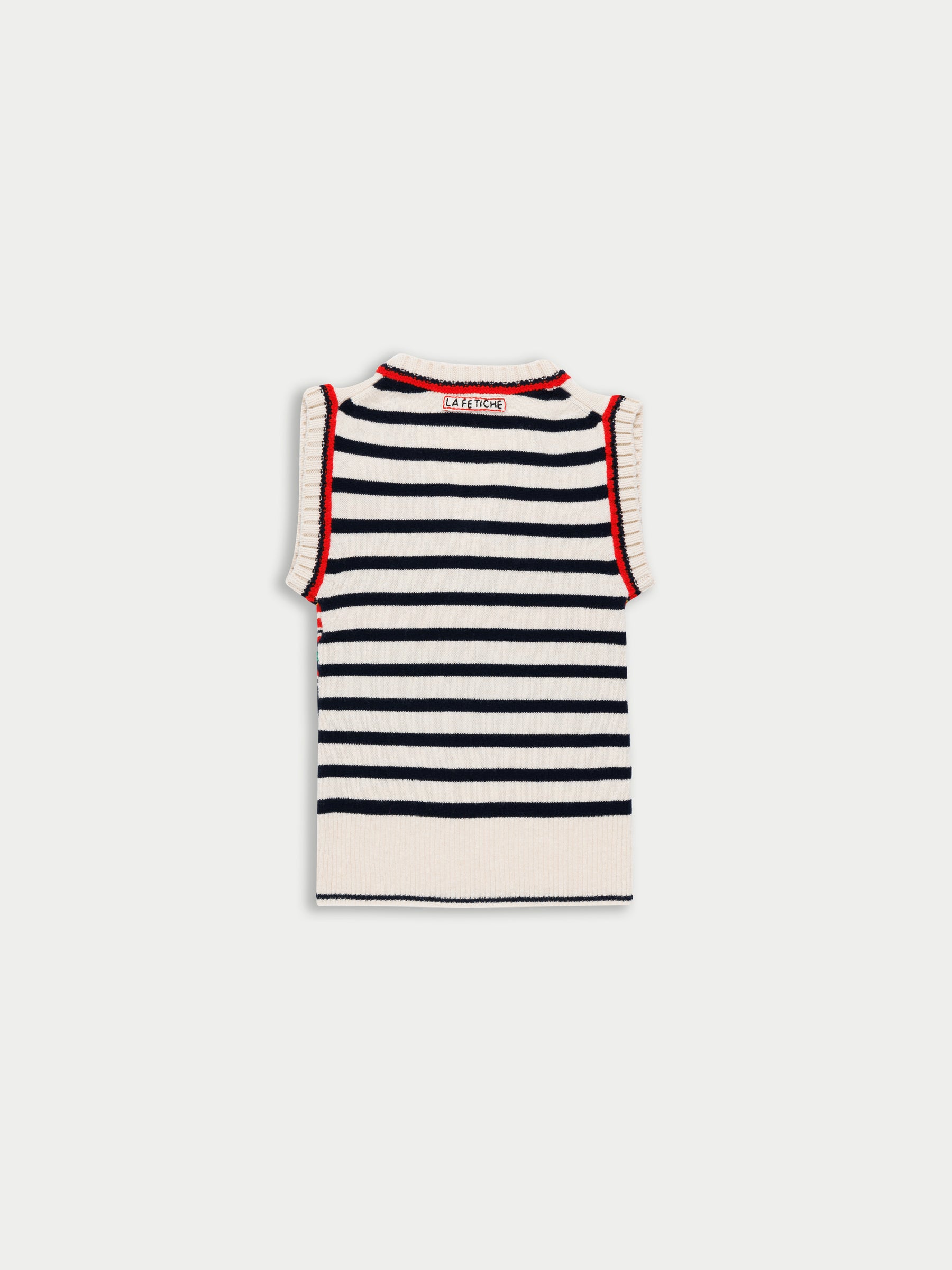 STARDUST V-neck Sweater Vest - Multico
