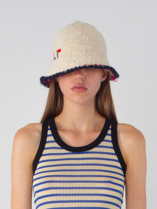 SAM Bucket Hat - Ecru