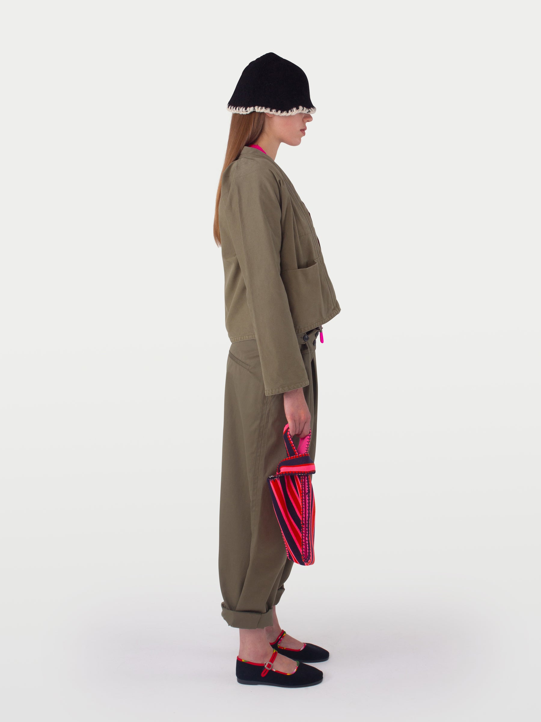 GINGER Kimono Jacket - Khaki