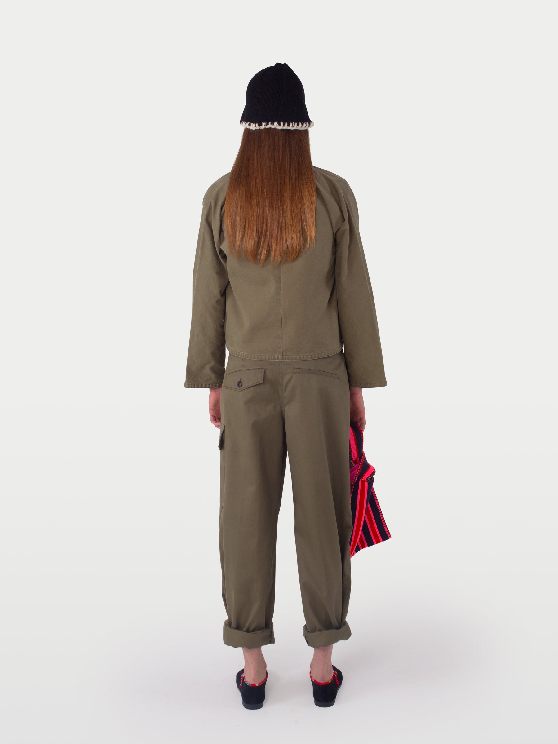 GINGER Kimono Jacket - Khaki