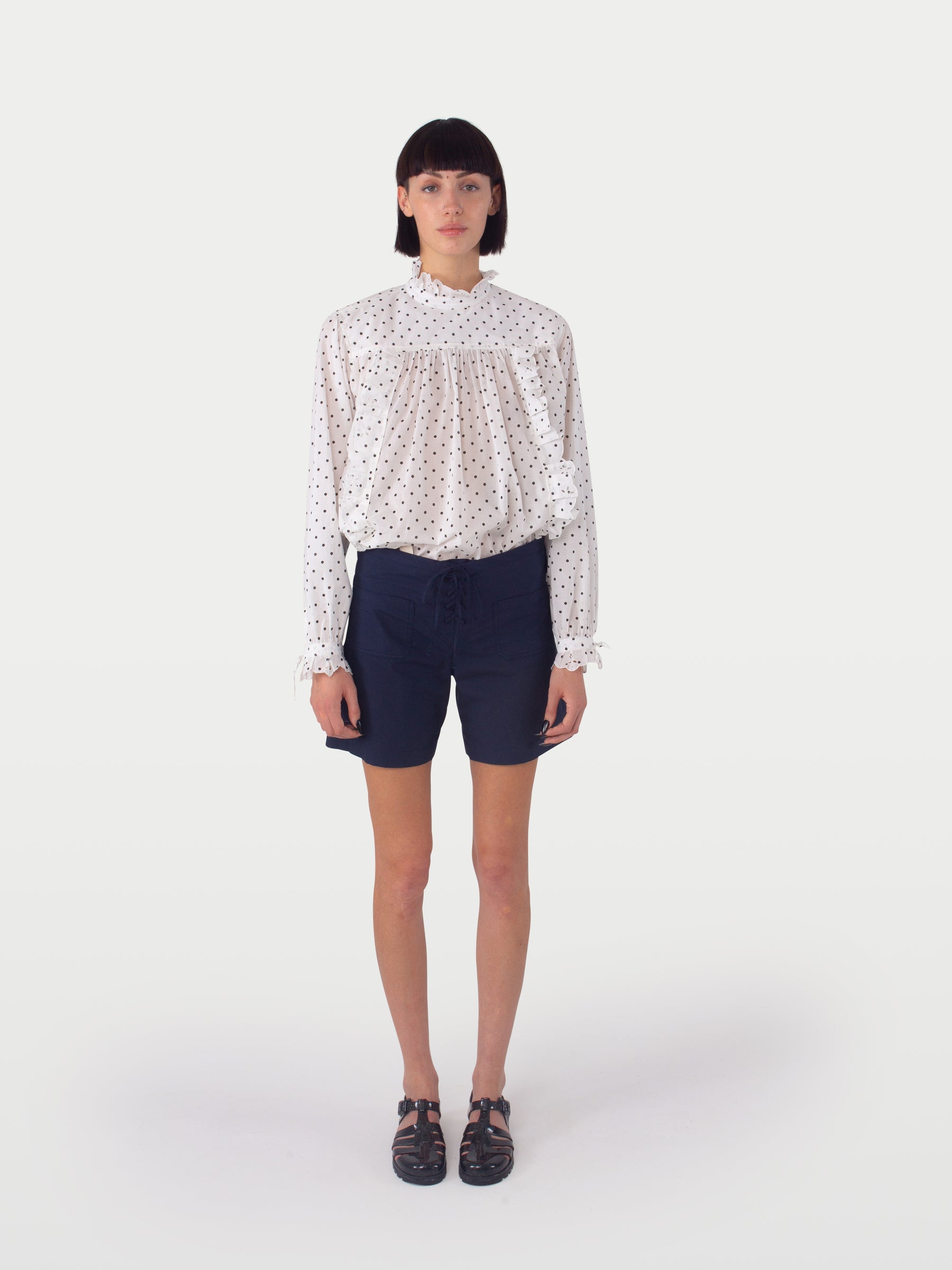 HARRIETTE Boy Scout Shorts - Navy
