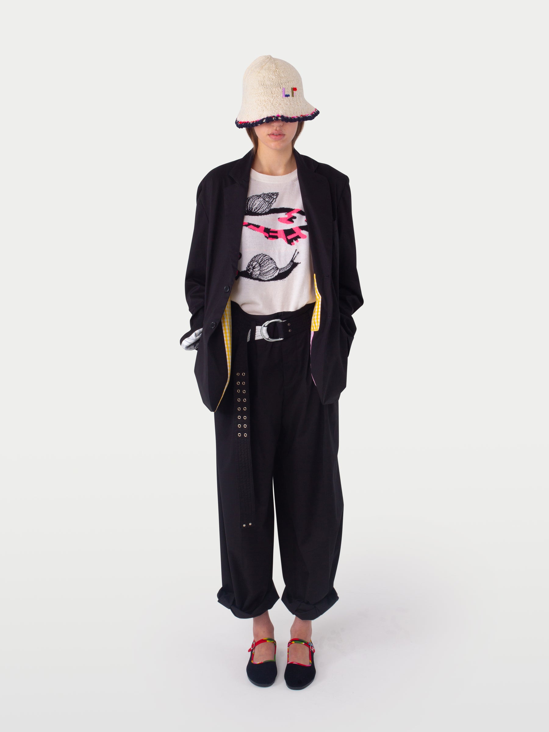 ANNIE Cotton Jacket  - Black
