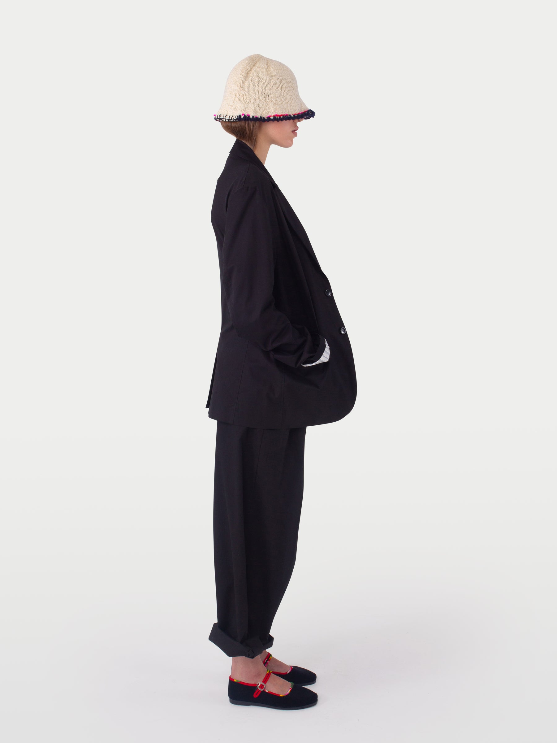 ANNIE Cotton Jacket  - Black