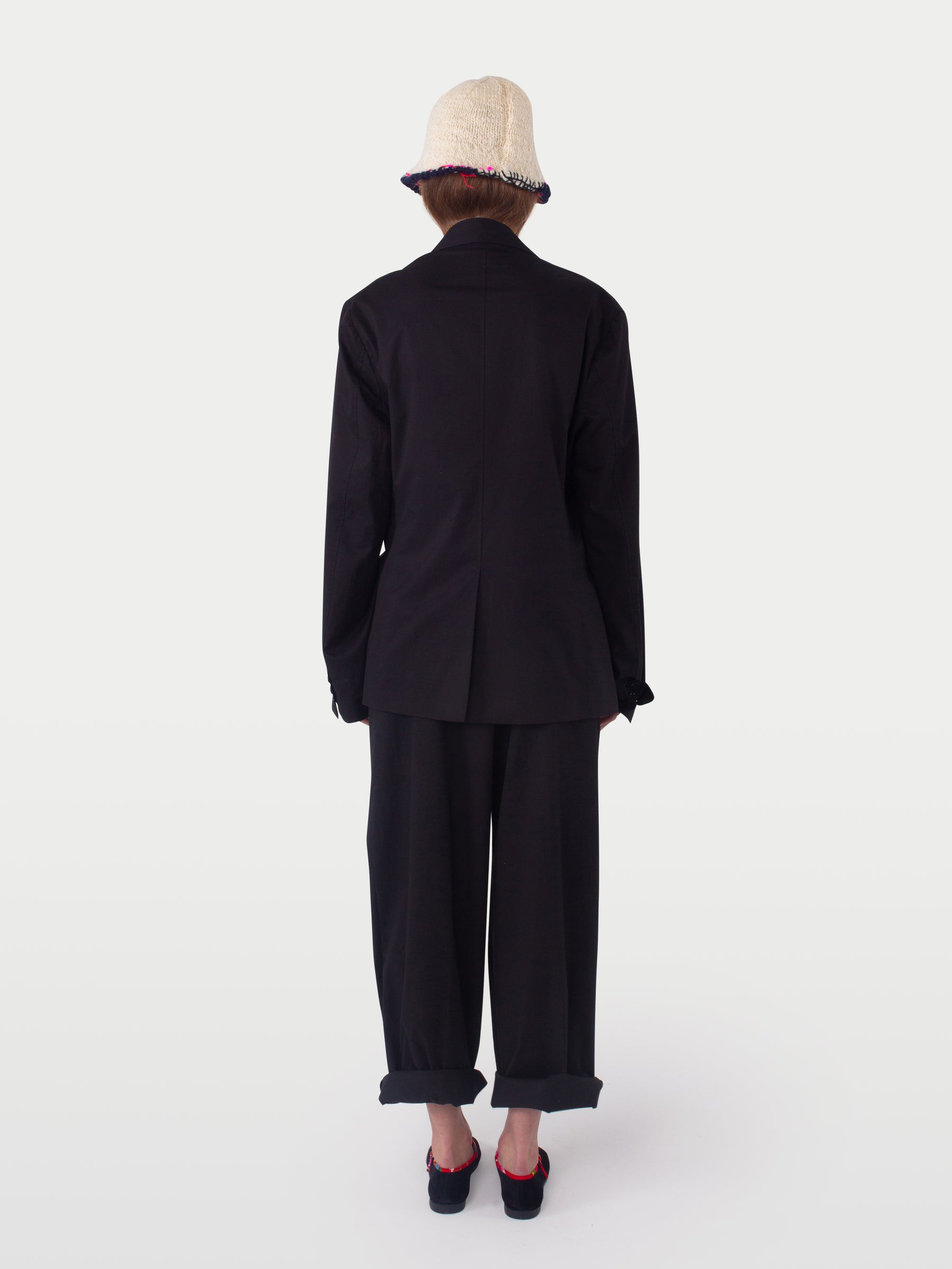 ANNIE Cotton Jacket  - Black