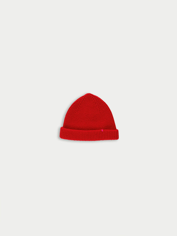JACQUES Ribbed Fisherman Hat - Red