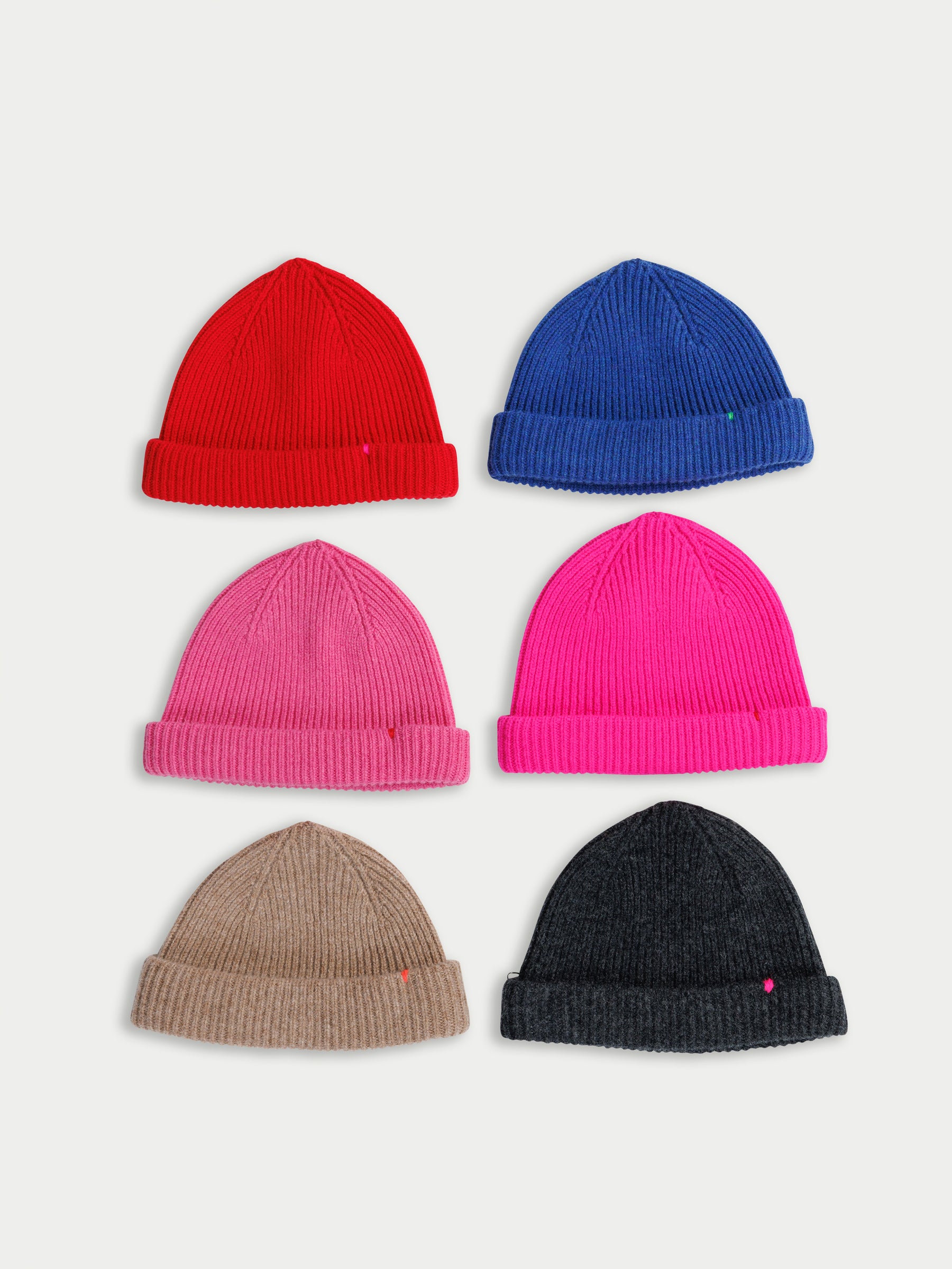 JACQUES Ribbed Fisherman Hat - Neon Pink
