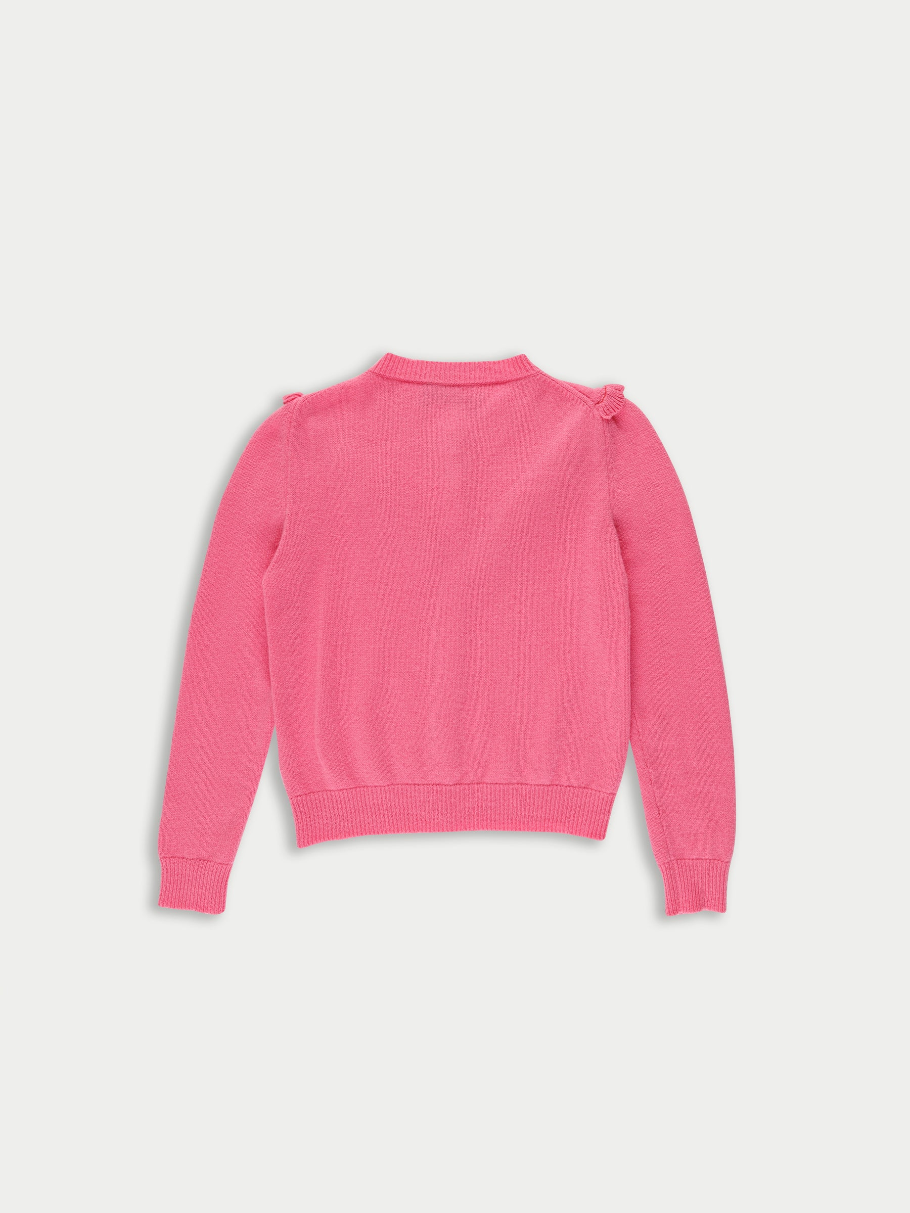 VALI Fine Weight Cardigan - Pink