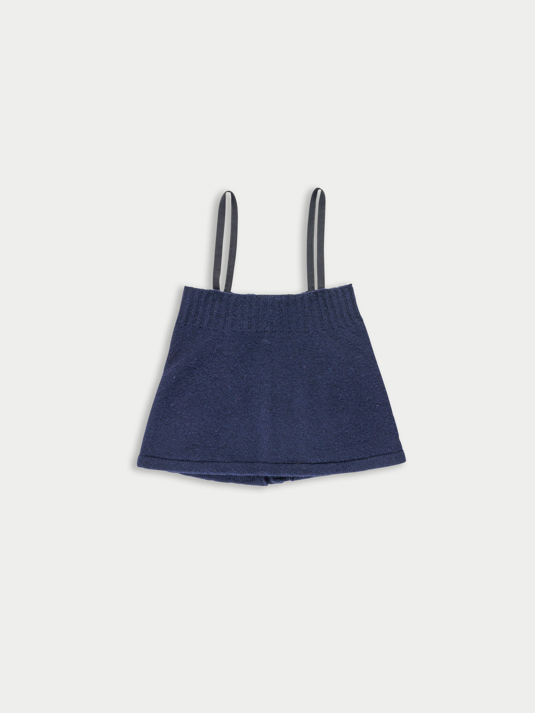 YUKI Knitted Camisole Top - Navy
