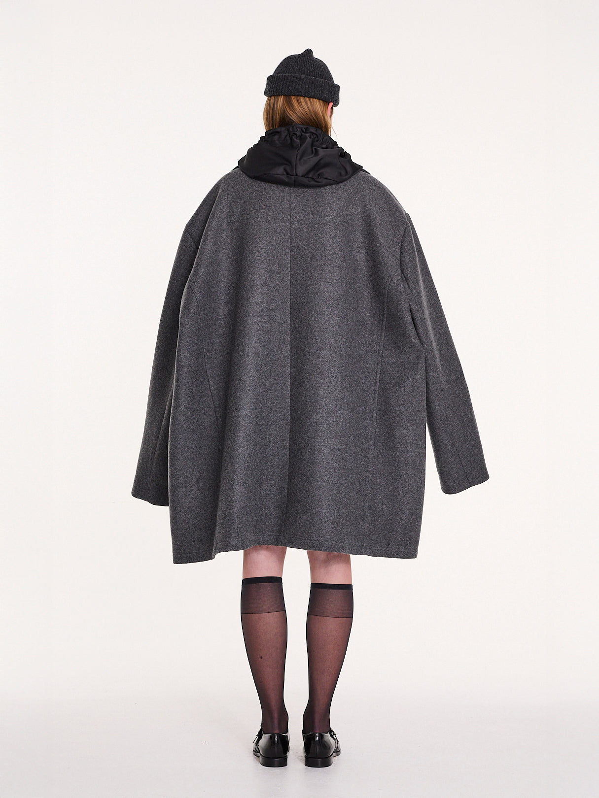 BALDWIN Unisex Pea Coat - Grey