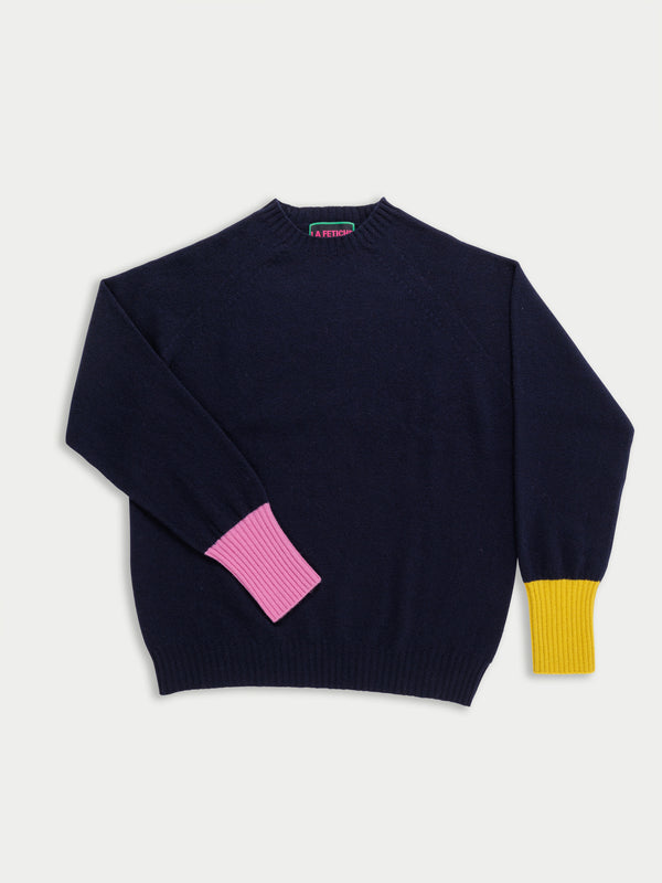 BRYAN NAVY / PINK / YELLOW