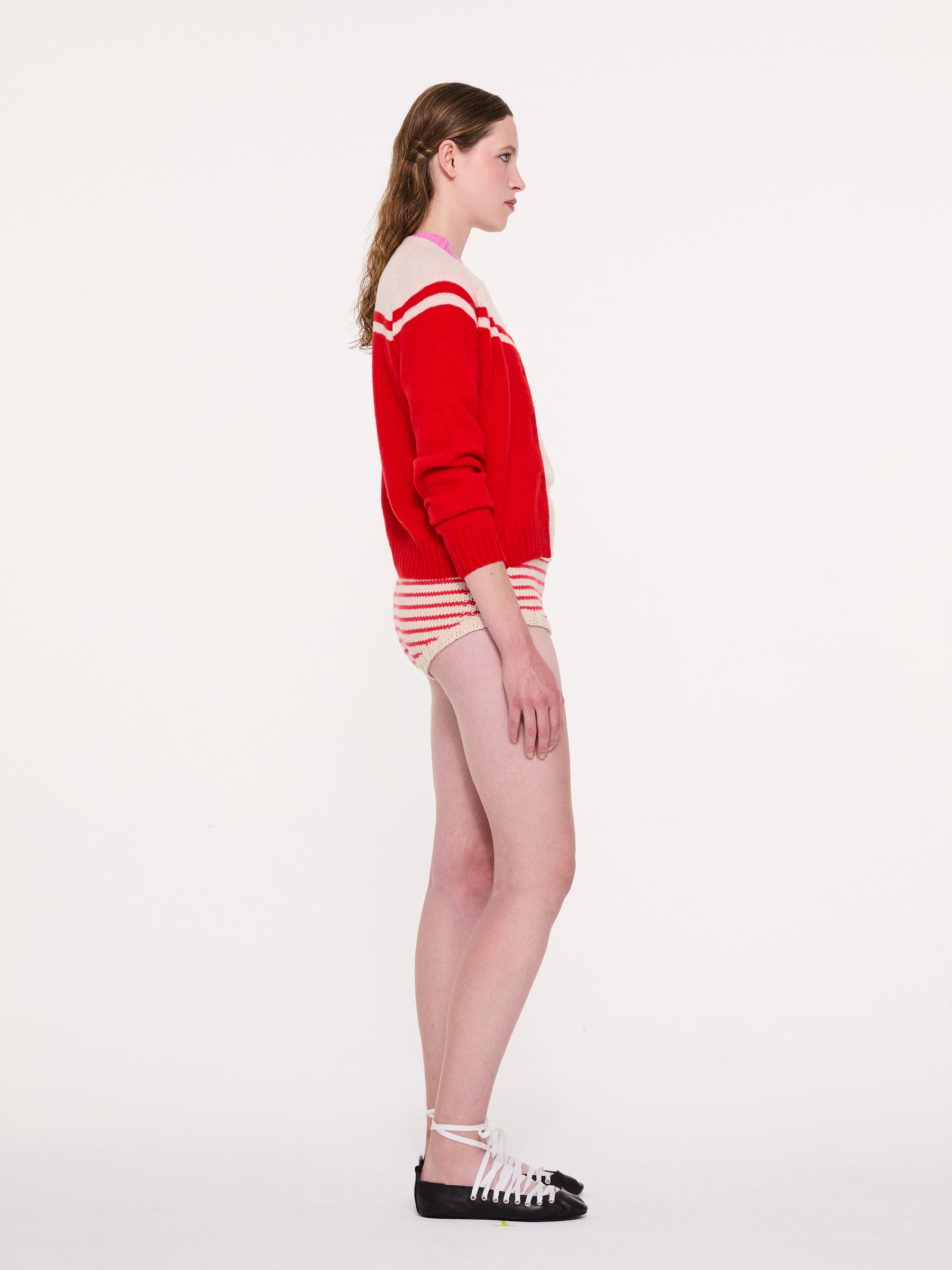 MAAR RED / ECRU