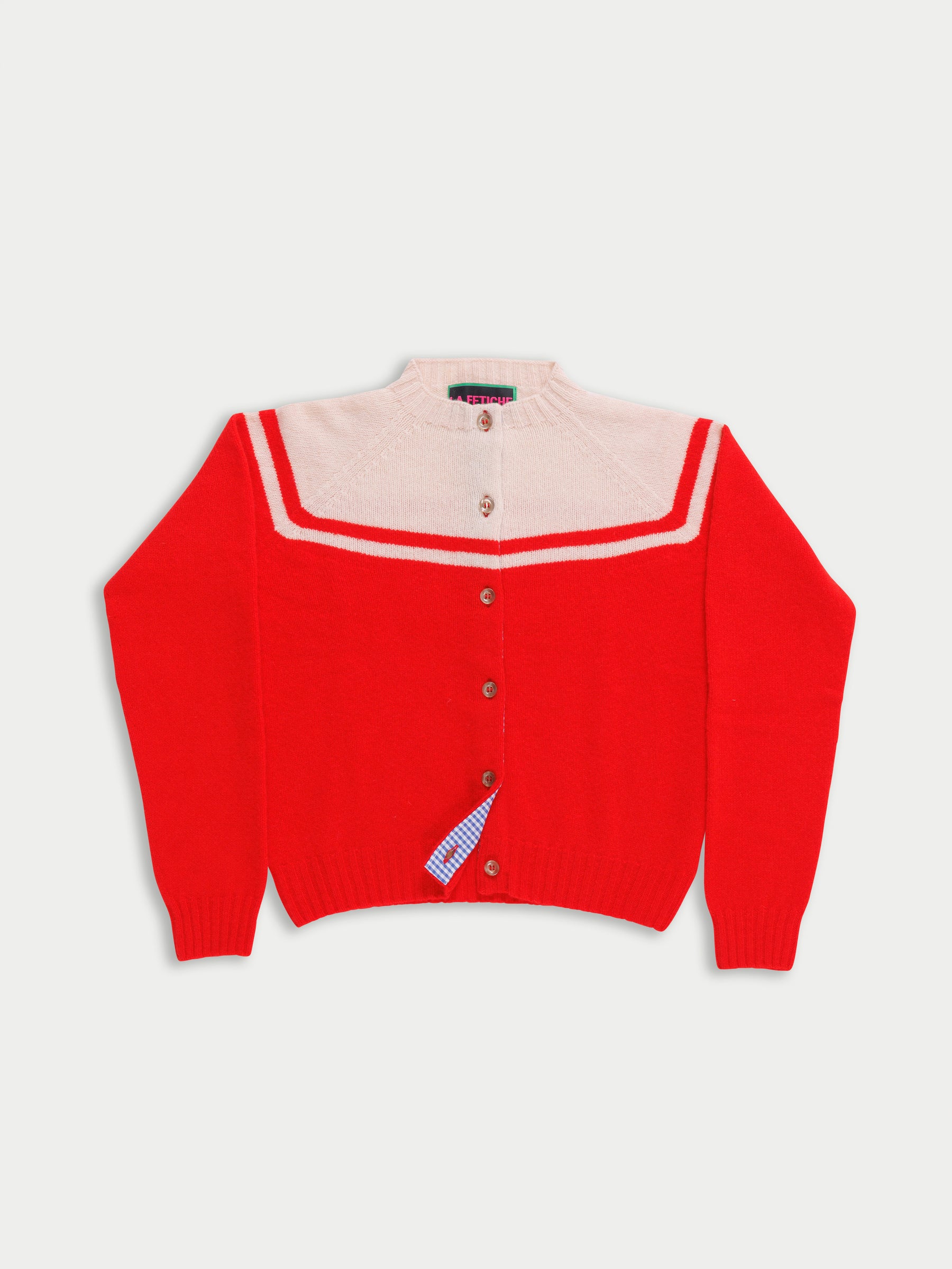 MAAR RED / ECRU