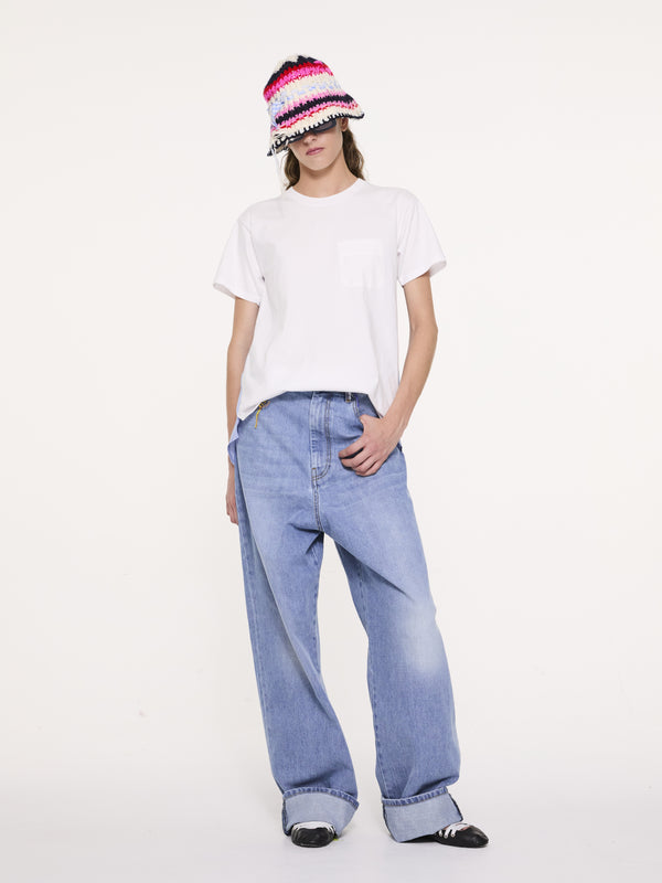 JOAN Hand Knitted Bucket Hat - Ecru / Mutico