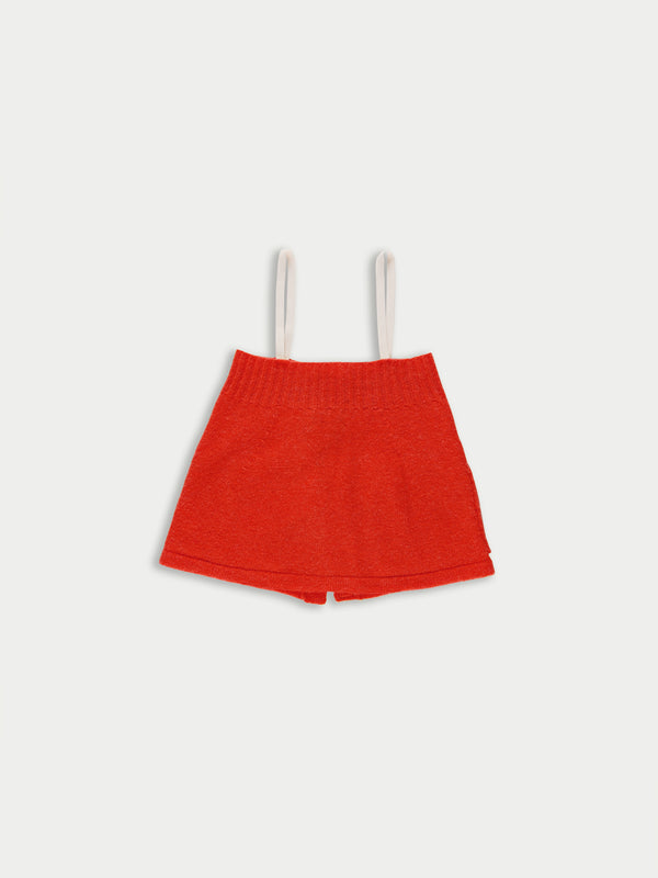 YUKI Knitted Camisole Top - Red
