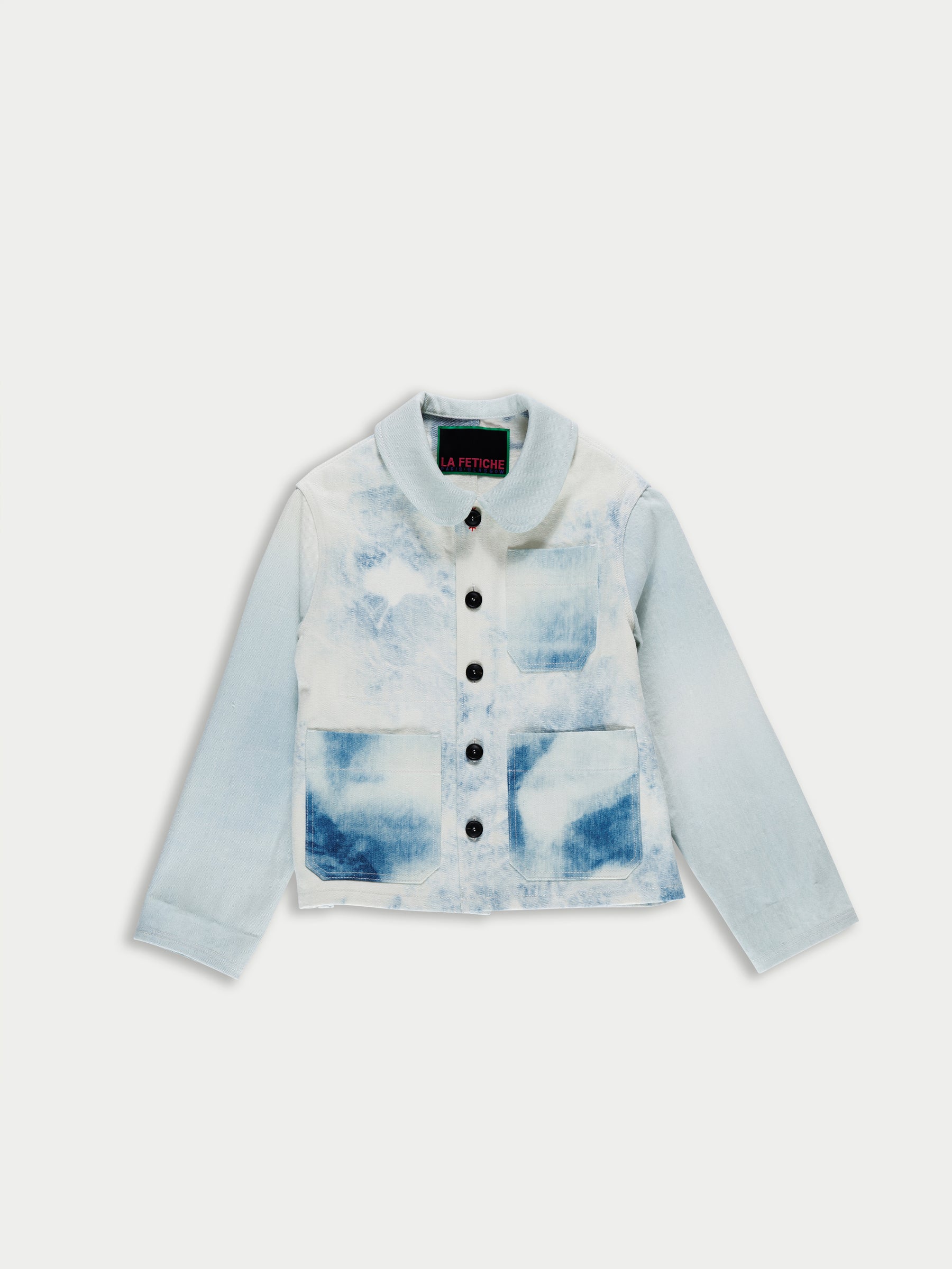 ALEX Utility Jacket - Bleached Denim