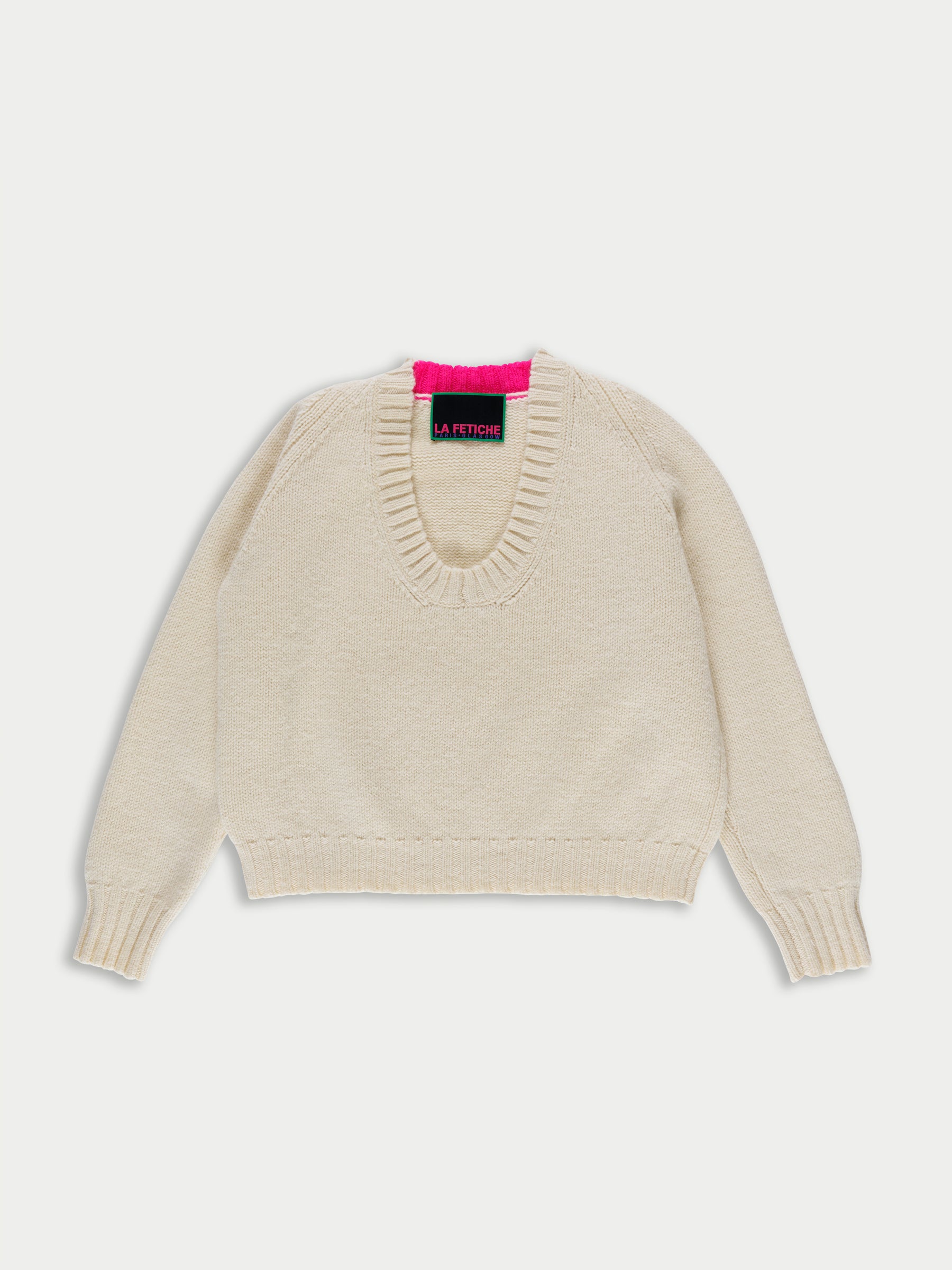 ED Loose Fit Sweater - Ecru
