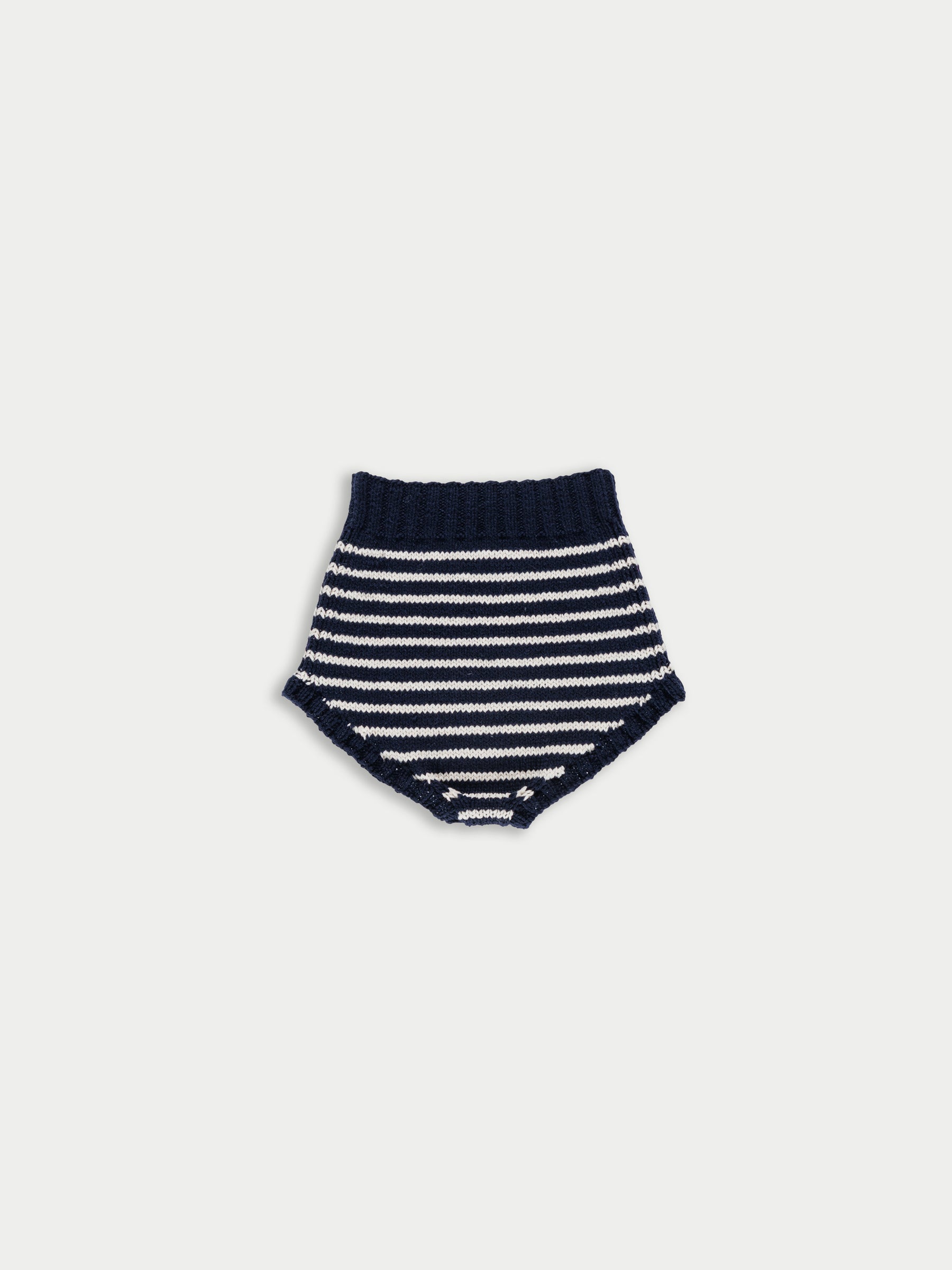 EDIE Striped Pants - Navy / Ecru