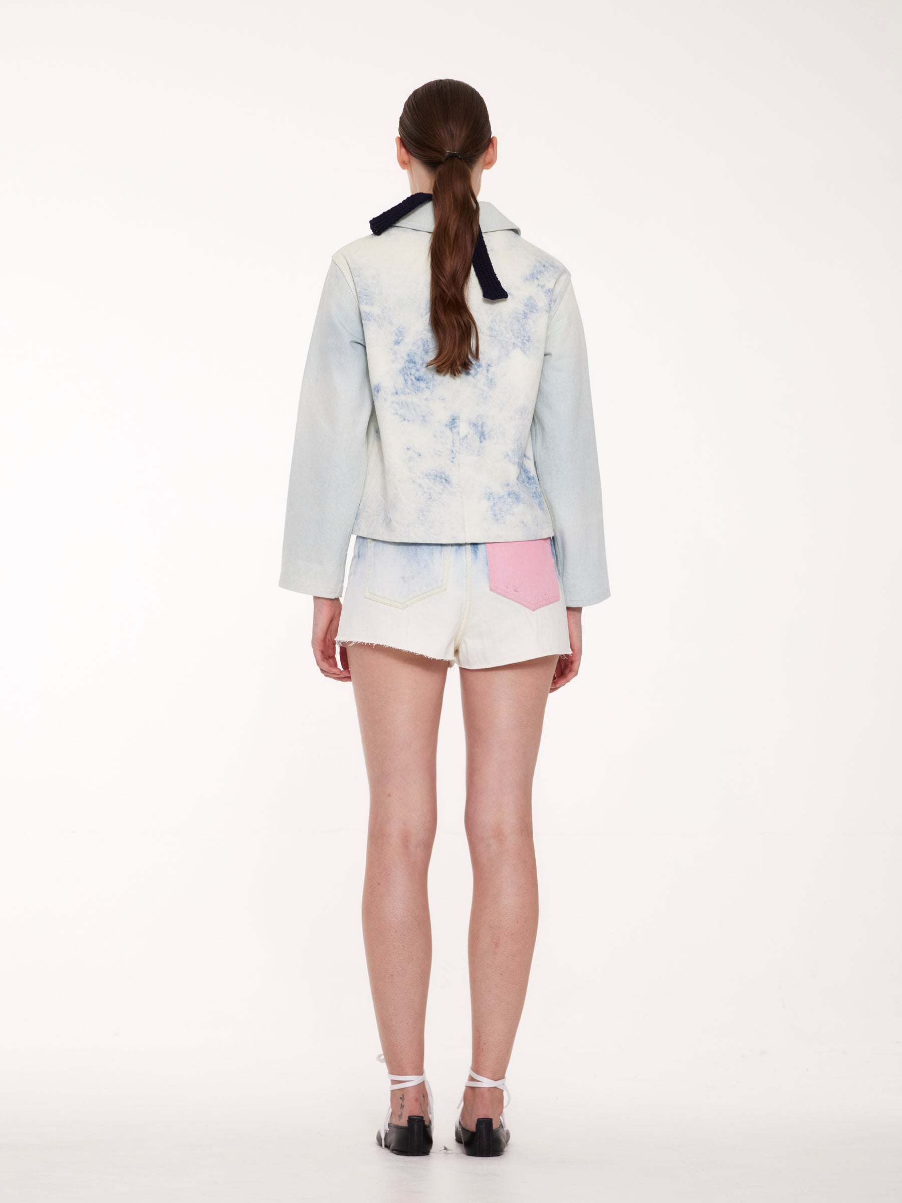 ALEX Utility Jacket - Bleached Denim