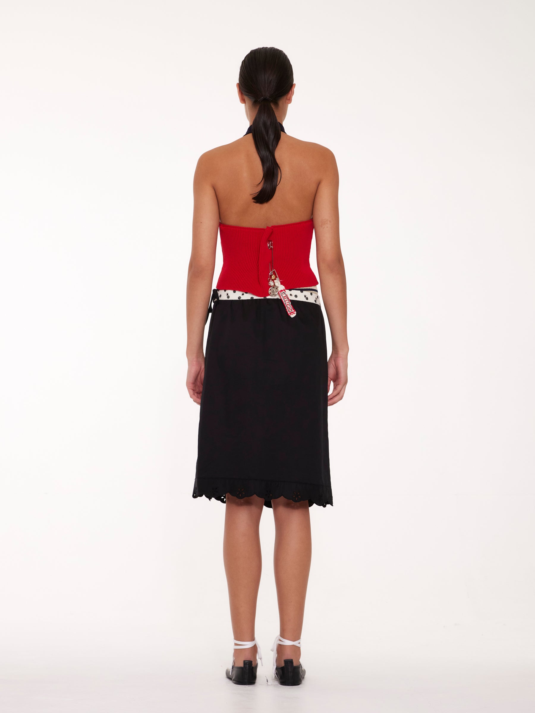 PIANO Slip Skirt - Black
