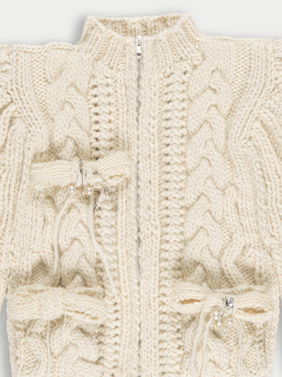 CARA Cable Cardigan - Red (Copy)