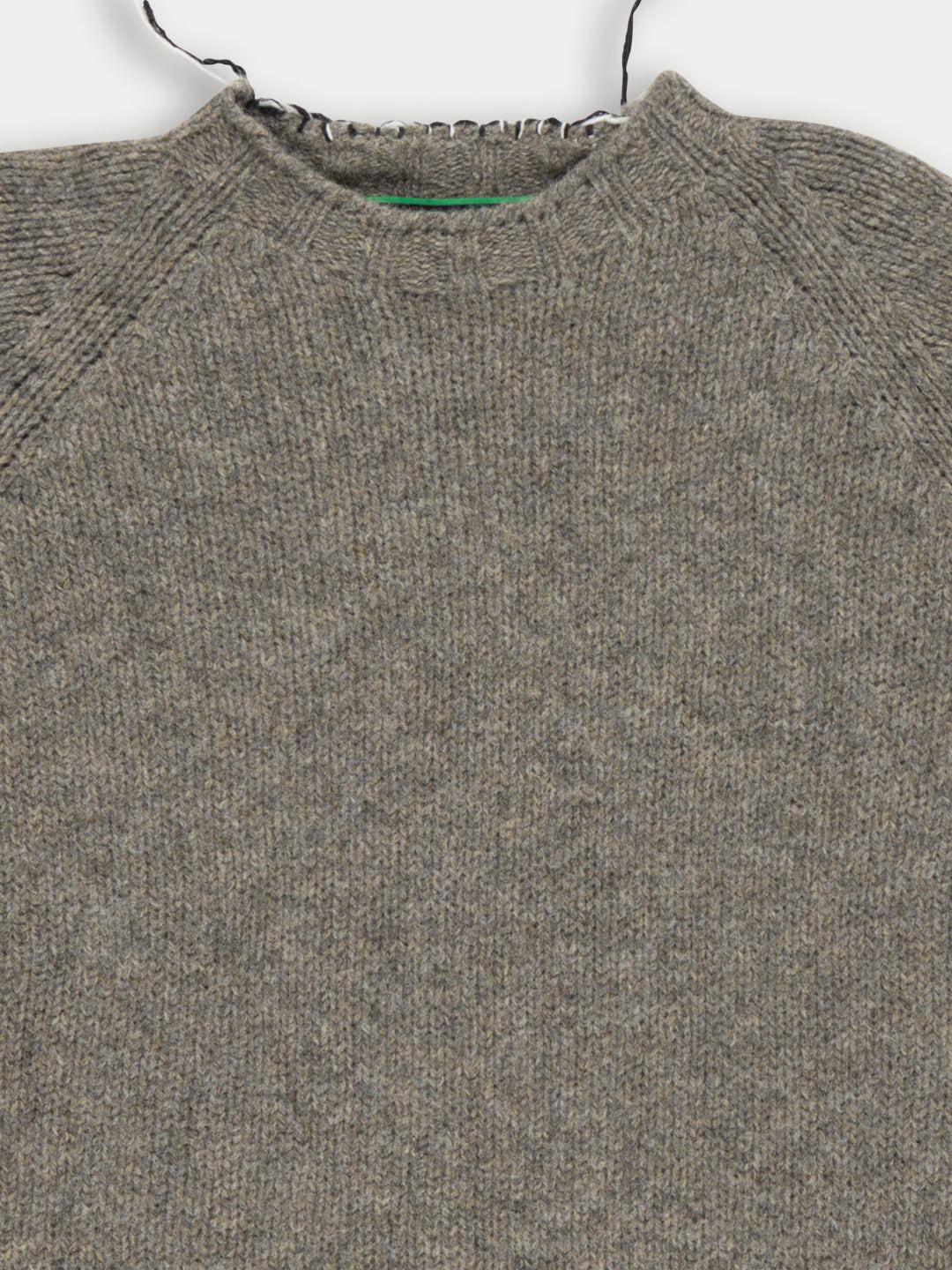 BARNEY Unisex Menswear Sweater - Oat Grey