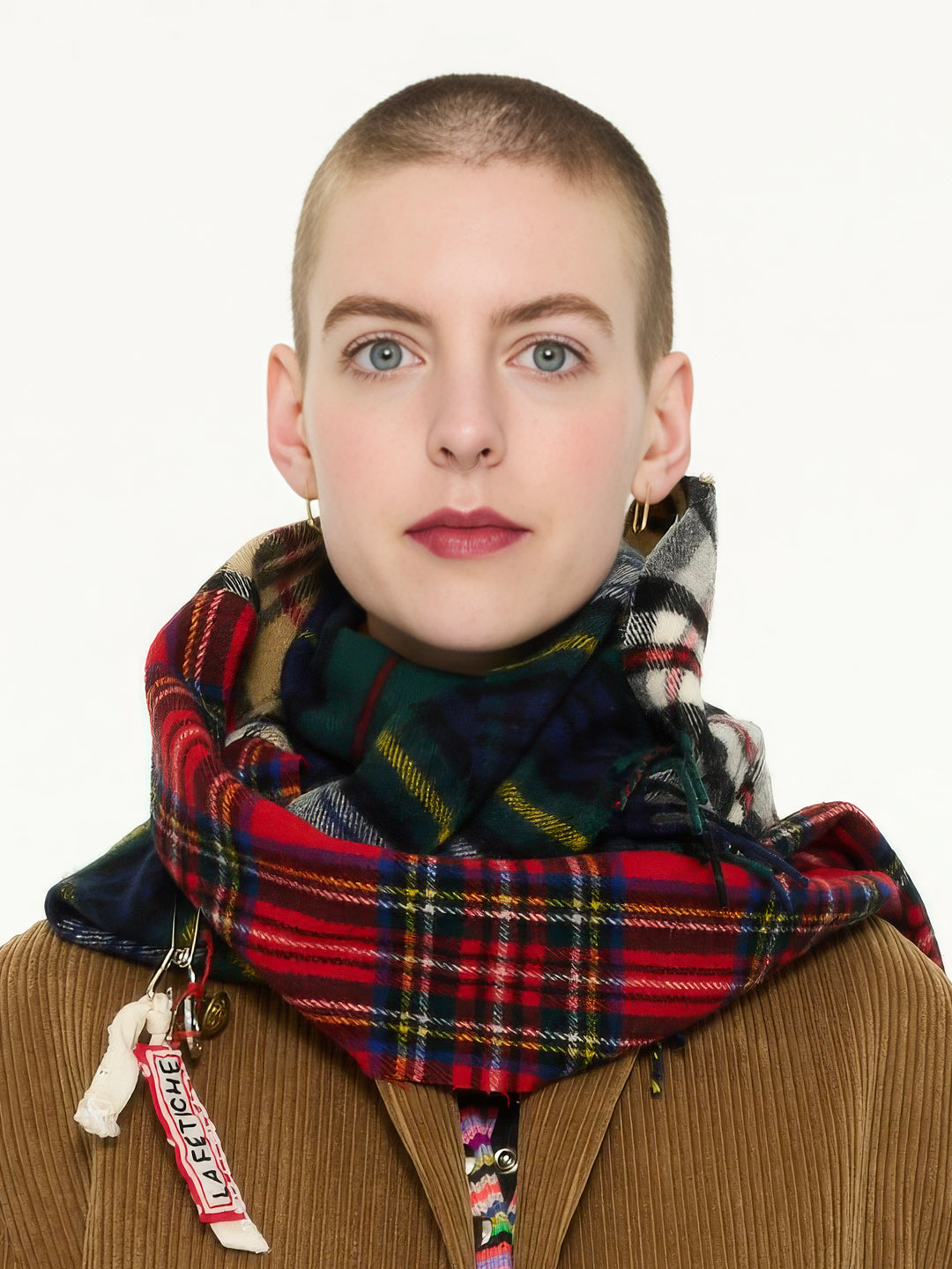 ANGUS Patchwork Tartan Scarf - Tartan Patchwork